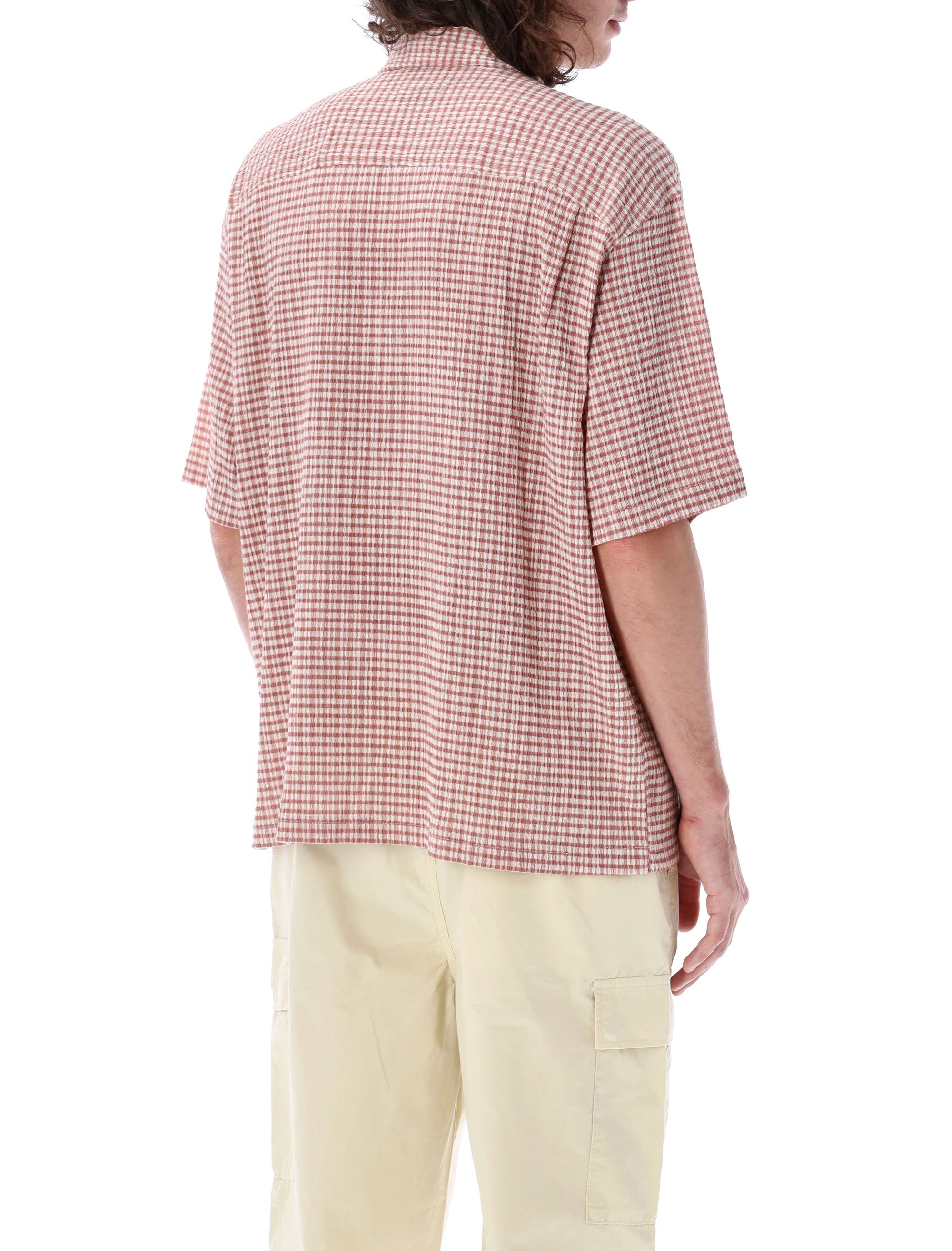 stussy 23ss WRINKLY GINGHAM SS SHIRT - シャツ