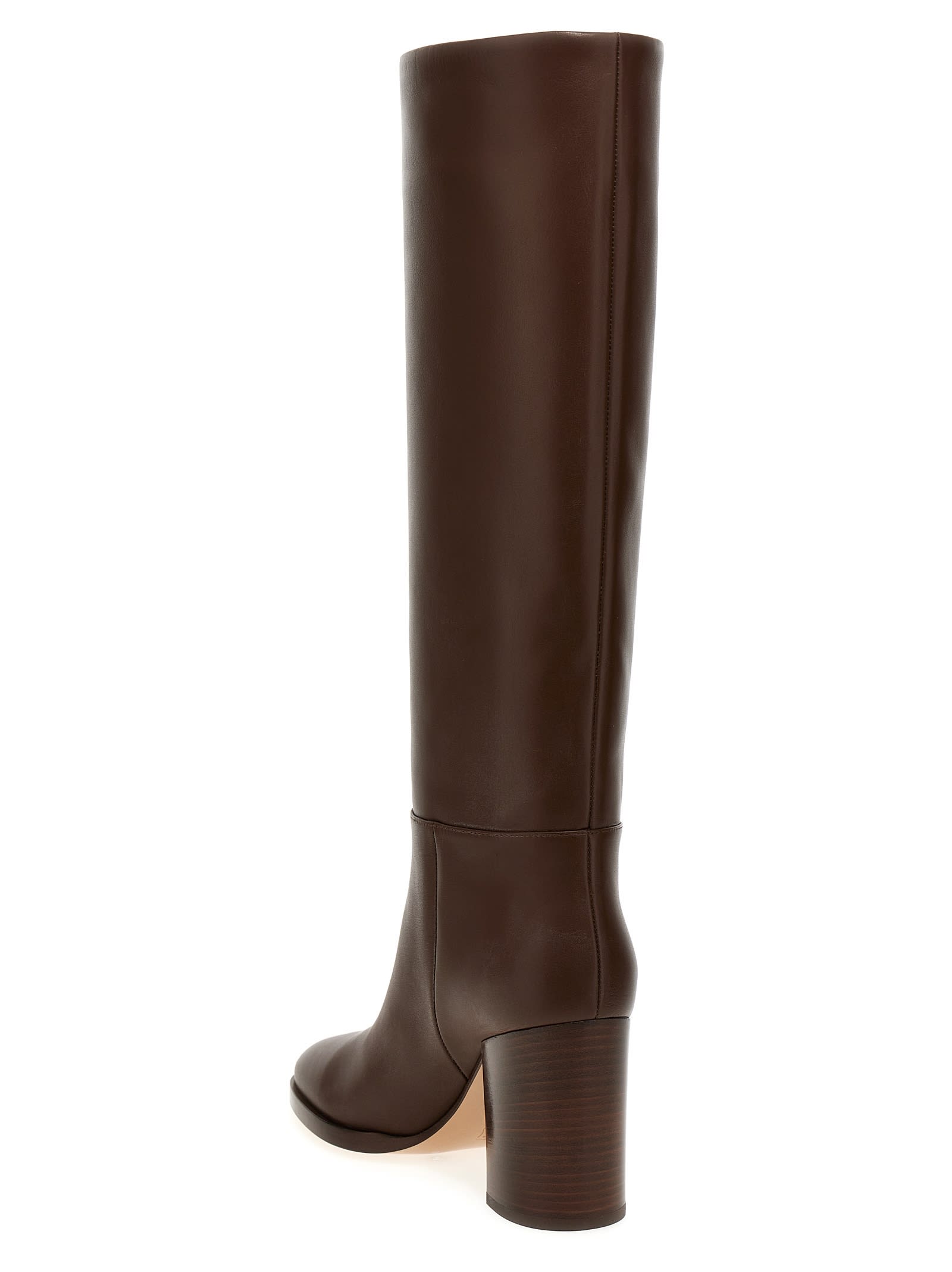 ロングブーツ Gianvito Rossi FW25 'Santiago' boots (G8030460CUOVGI BROW) Santiago Boot | GIANVITO ROSSI | elysewalker