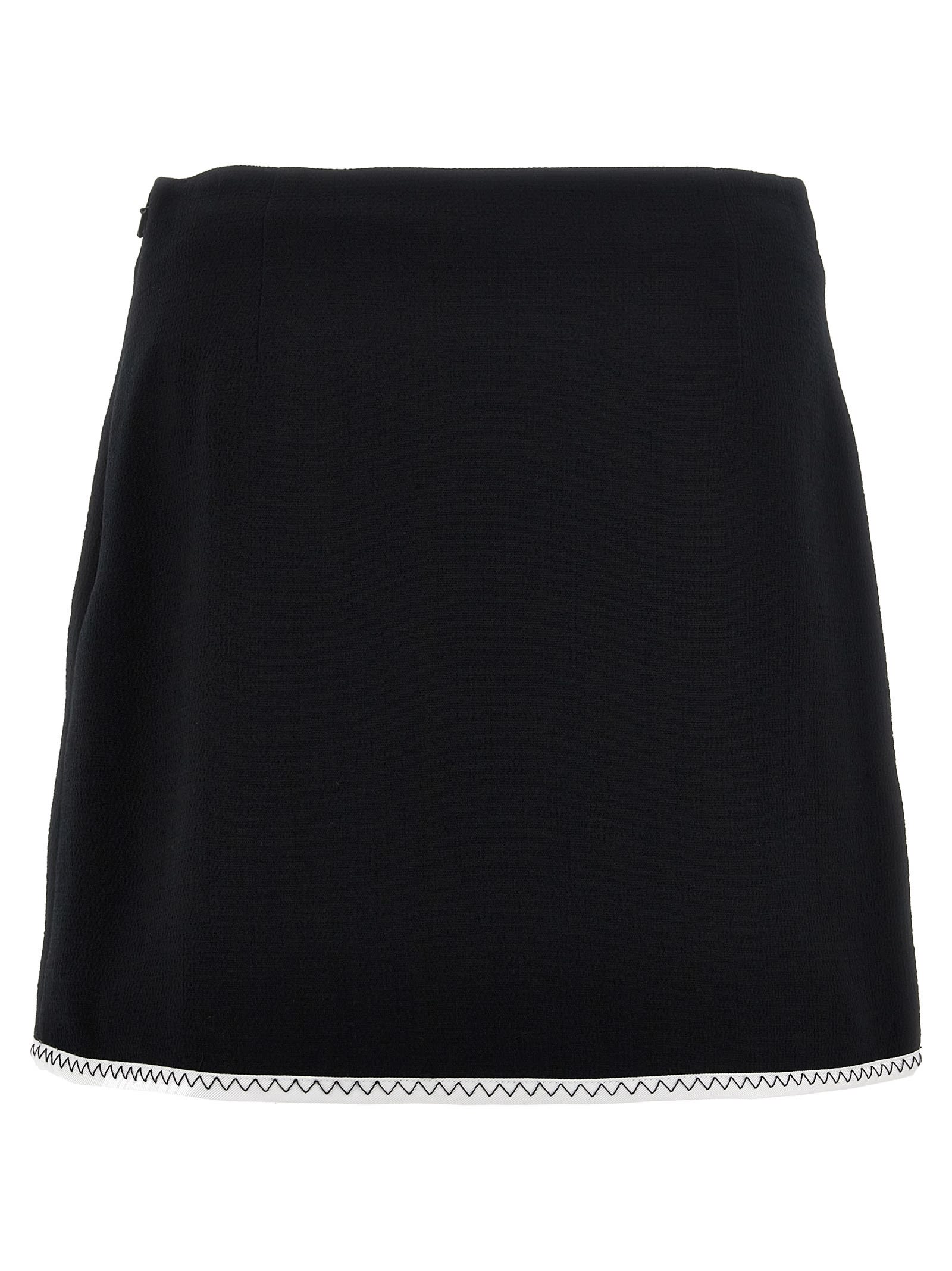 【関税&送料込】Moschino Heart Buttons Crepe Miniskirt Moschino Heart Button Skirt | italist