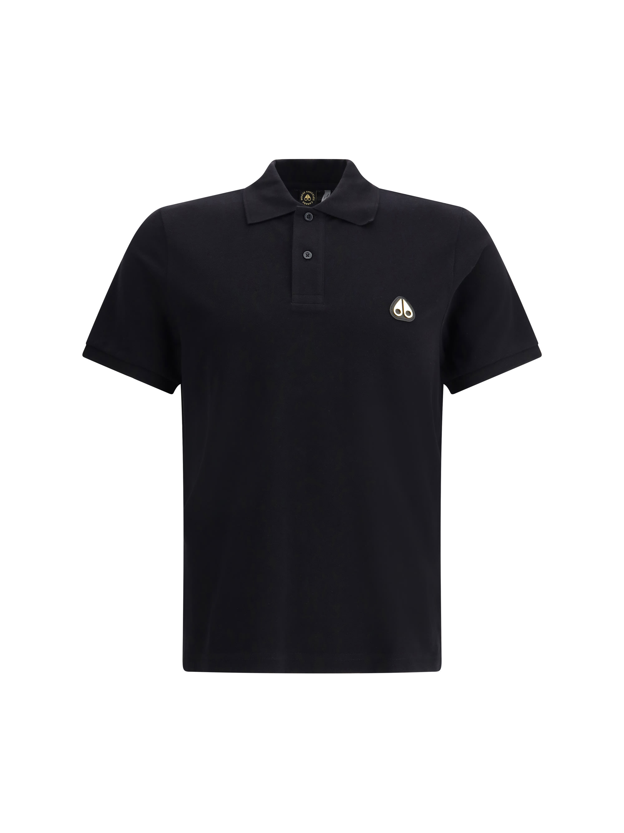 Moose Knuckles Everett Gold Polo Shirt | italist