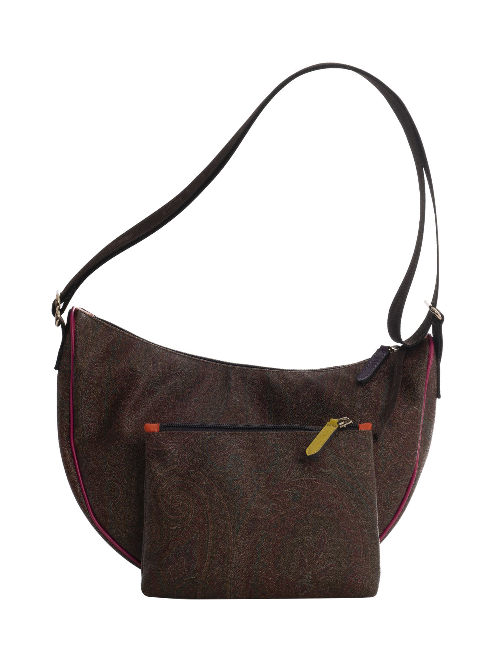 Etro Half Moon Shoulder Bag | italist Etro Half Moon Shoulder Bag | italist