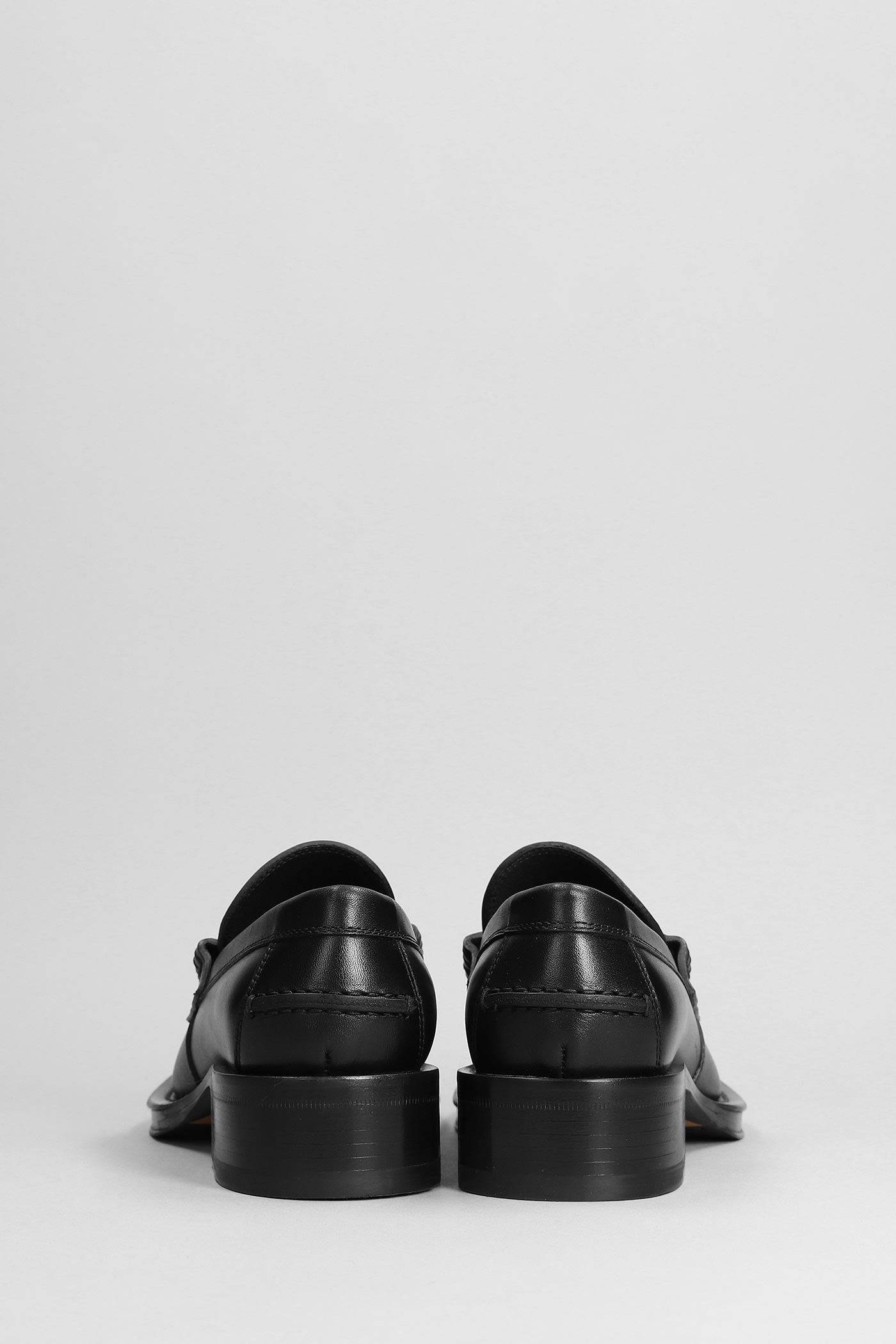 【関税&送料込】Lanvin Black Leather Medley Loafers Lanvin Black Leather Medley Loafers | italist