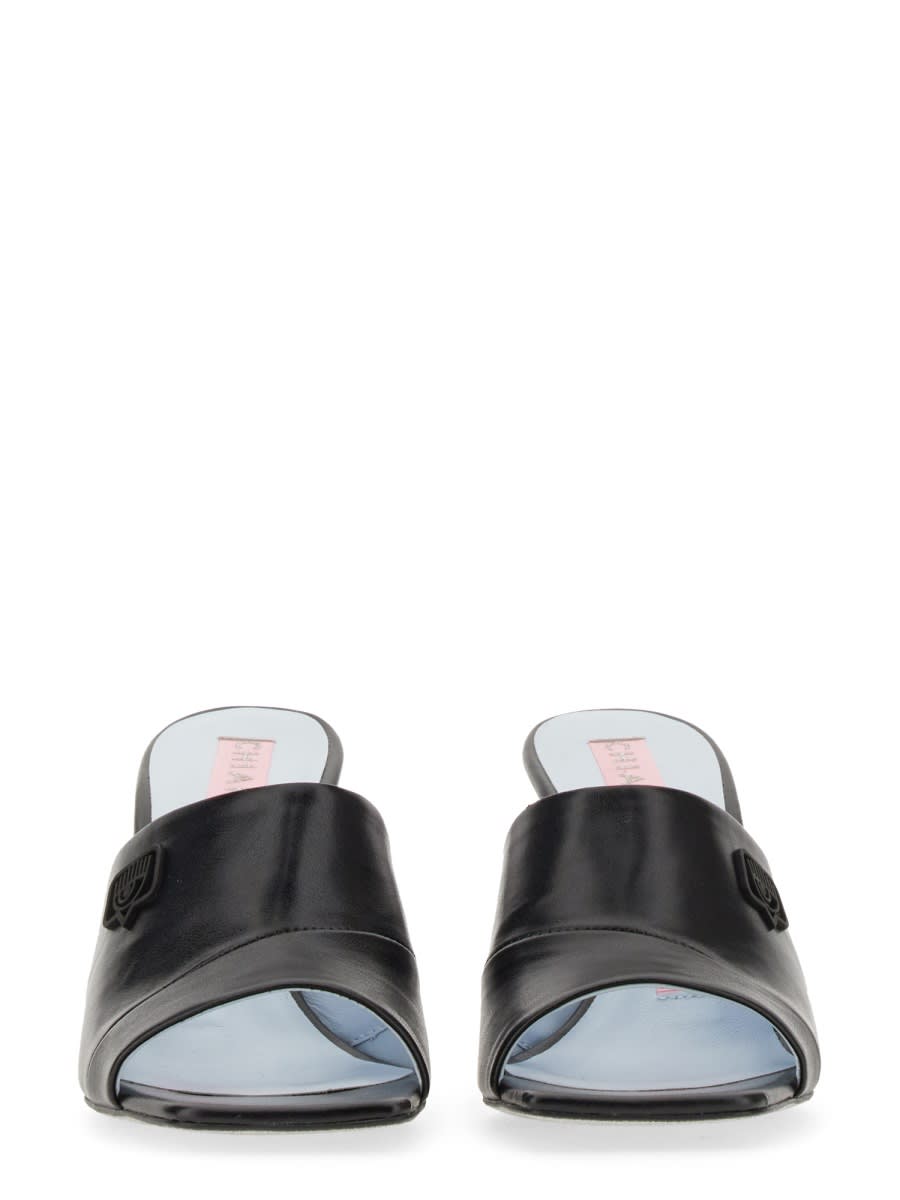 サンダル・ミュール Chiara Ferragni SS22 EYELIKE SANDAL (CF2943_001) Chiara Ferragni Eyelike Sandal | italist