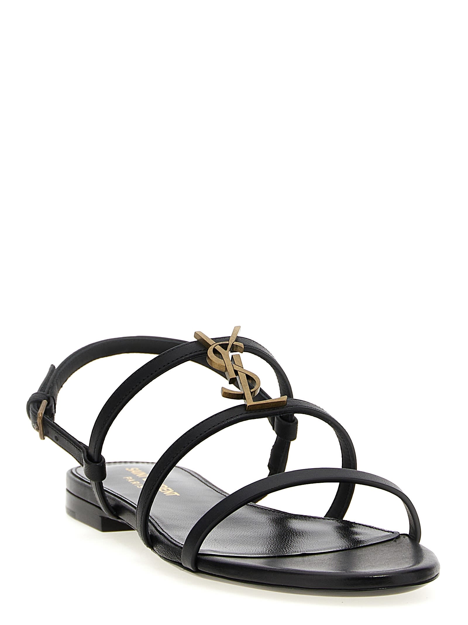 Saint Laurent Cassandre Sandals | italist
