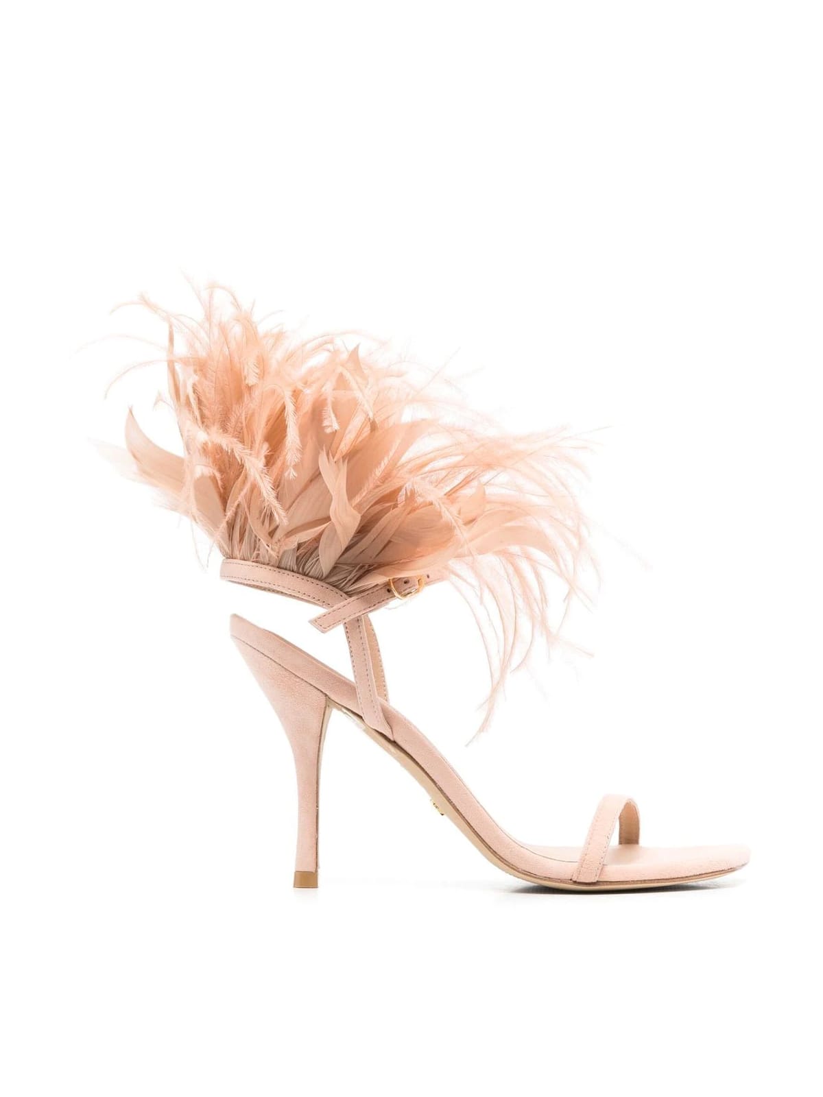 サンダル・ミュール Stuart Weitzman SS23 PLUME 100 SANDAL (SD582 Q24 POUDRE) PLUME 100 SANDAL in BLACK for Women | Stuart Weitzman®