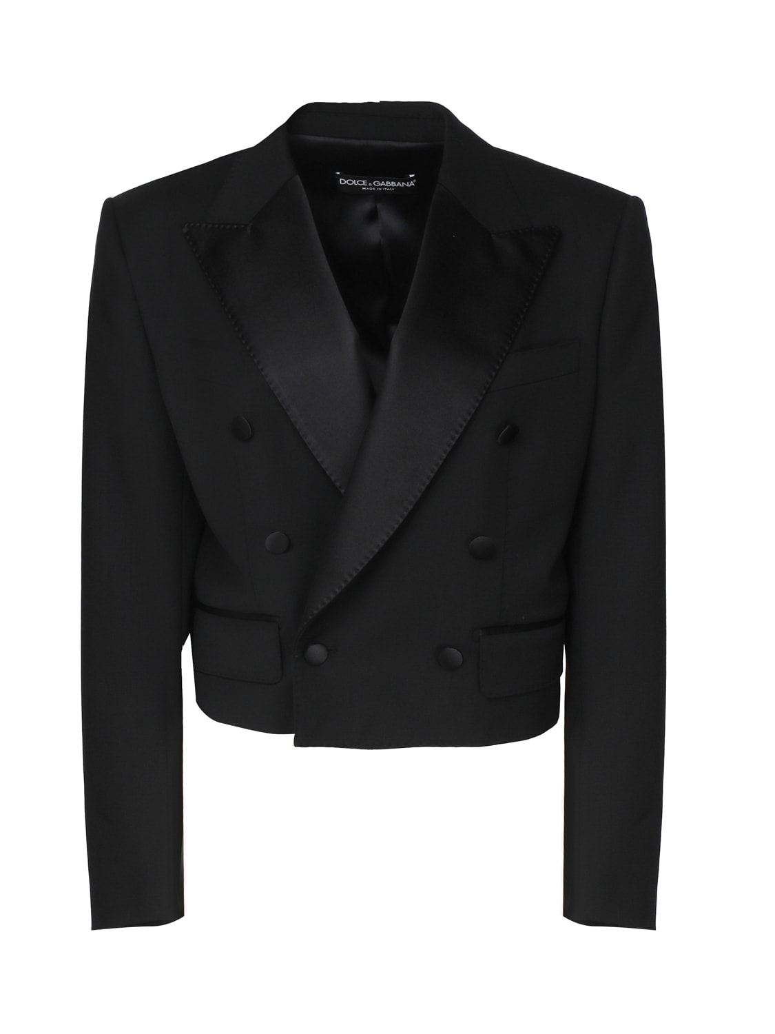 【関税込み】dolce & gabbana 'Tuxedo' short blazer Dolce & Gabbana 'tuxedo' Short Blazer | italist