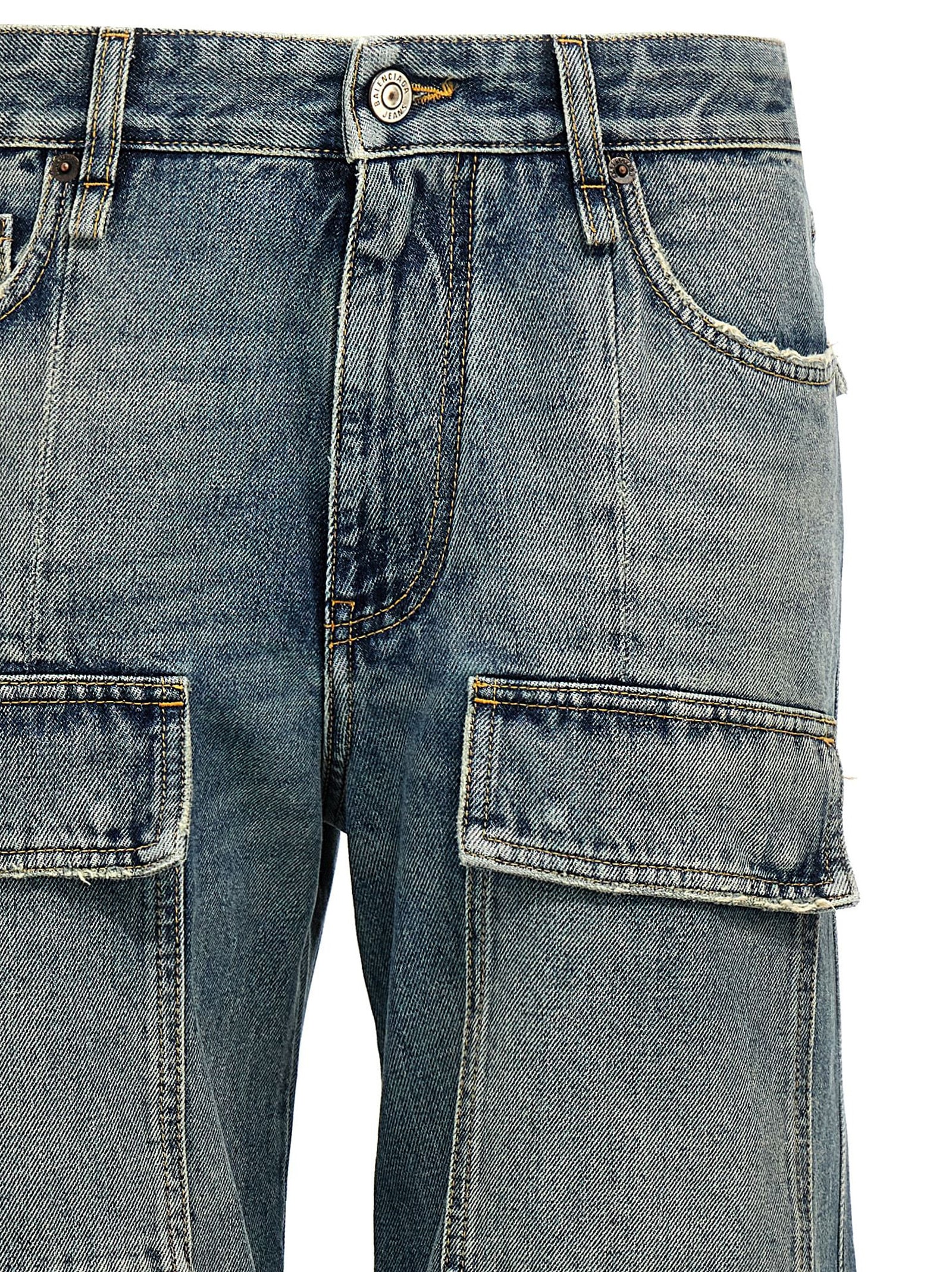 Balenciaga 'cargo Flared' Jeans | italist