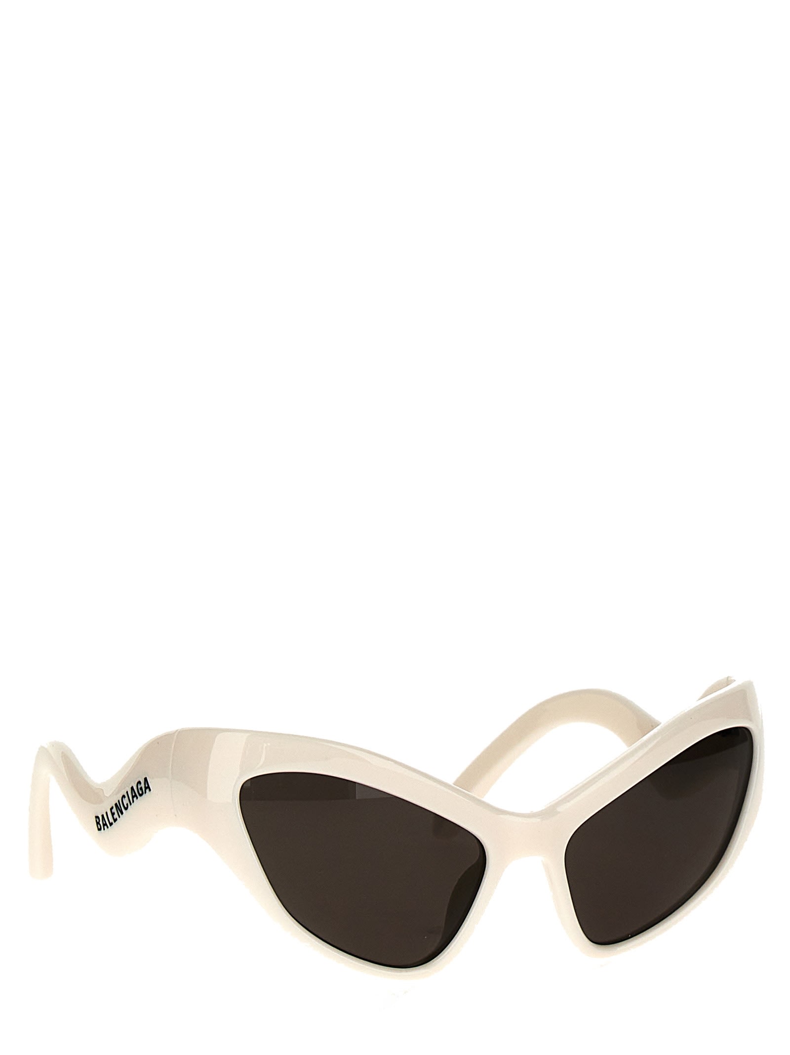 【関税＆送料込み】Balenciaga 'Hamptons Cat' Sunglasses Balenciaga - Women's Hamptons Cat Sunglasses - White