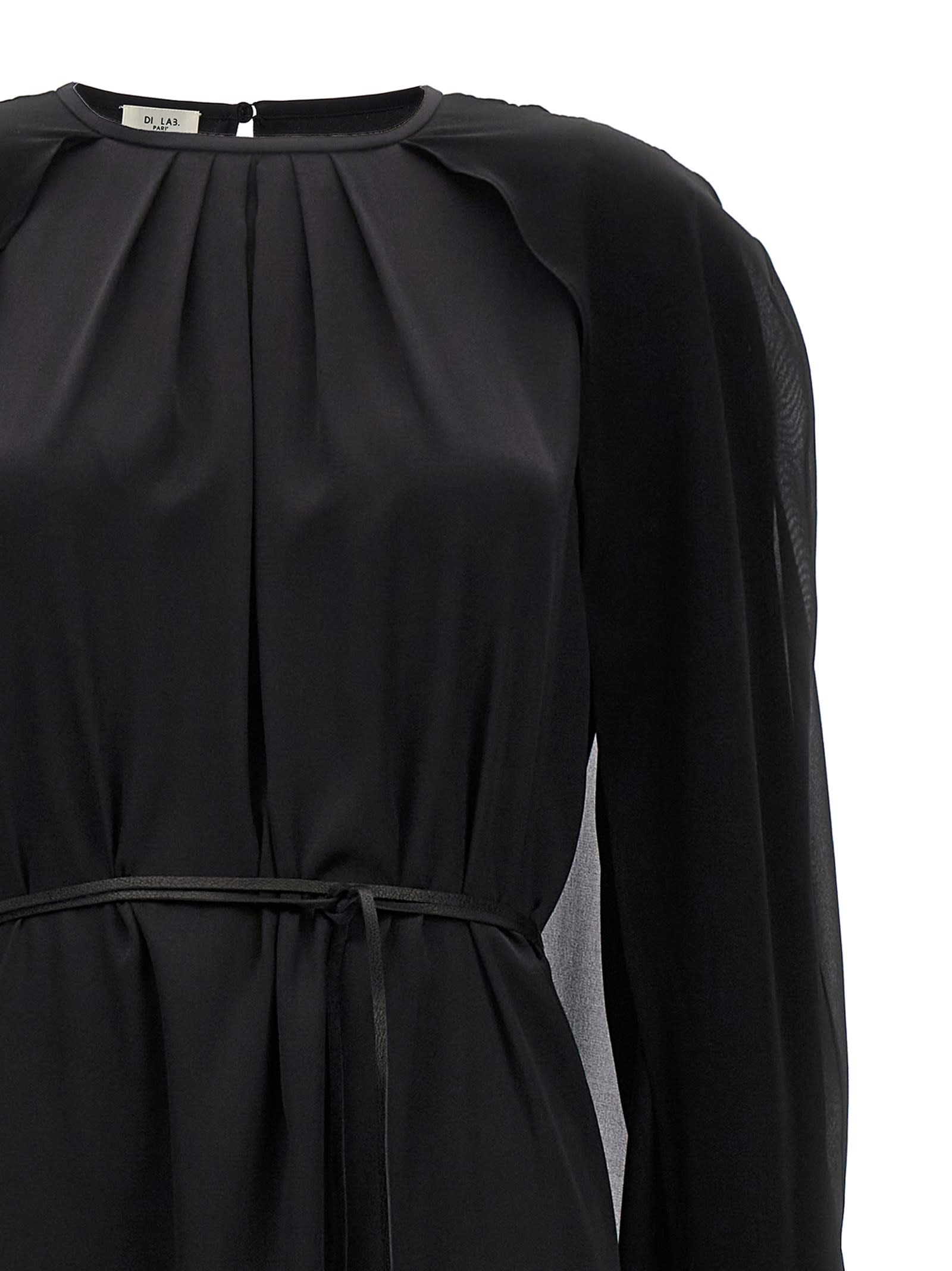 Di.La3 Pari' Cape Dress | italist