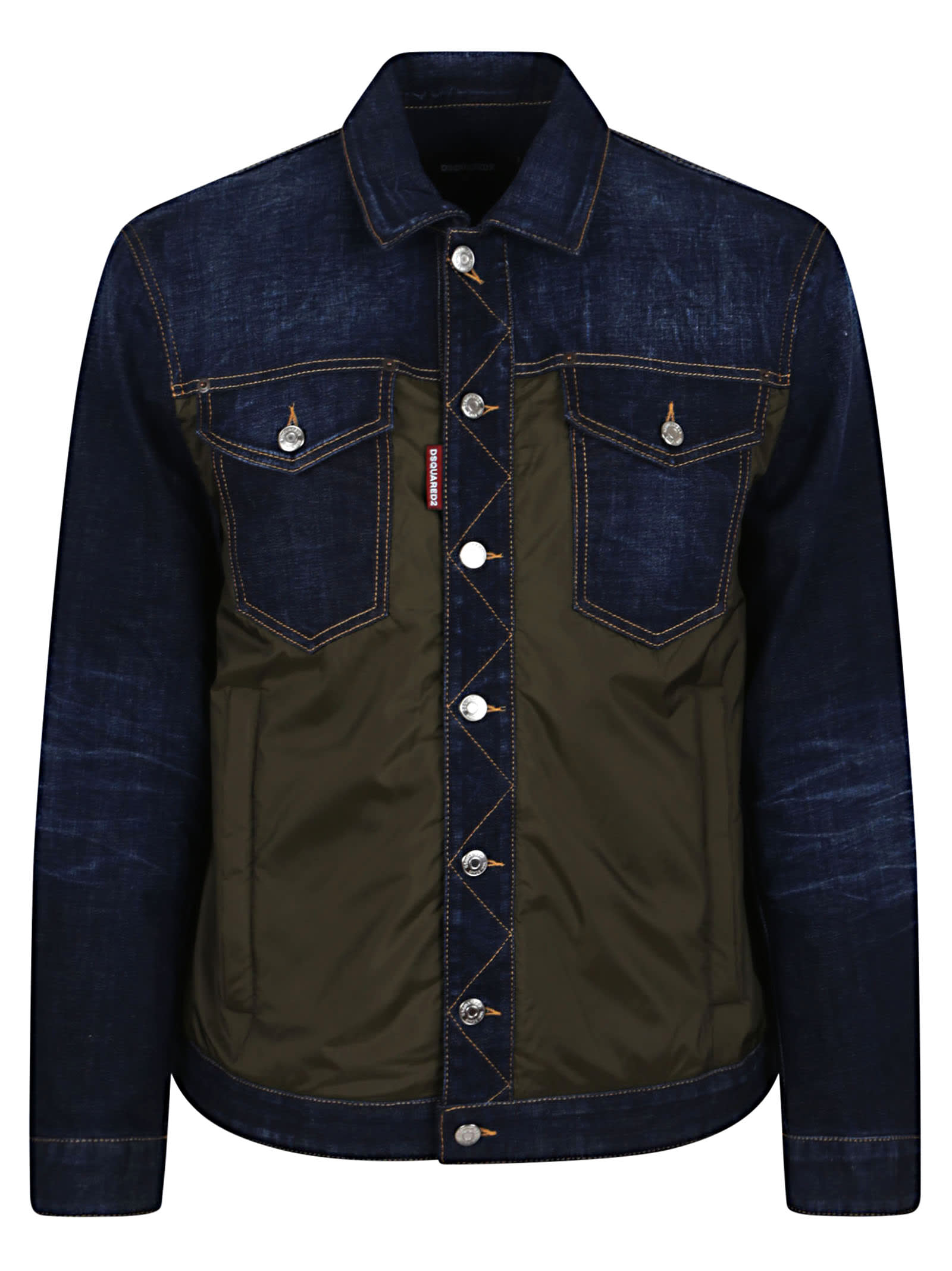 Dsquared2 Denim Puffer Jean Jacket italist