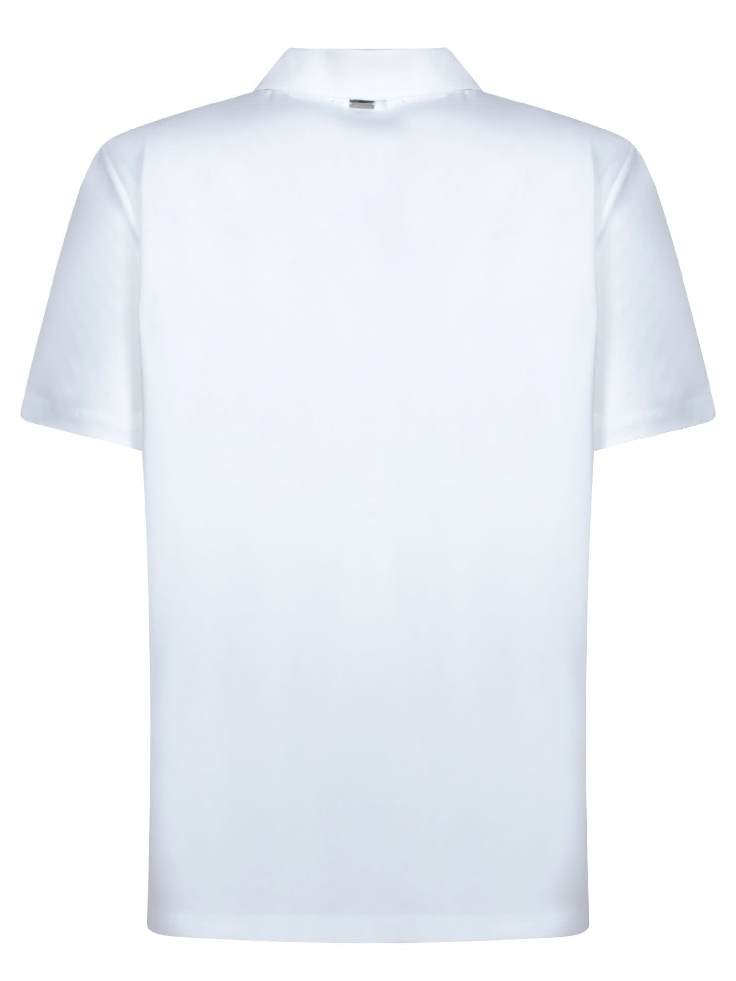 【送料&関税込】Herno White Derby Interlock Polo Herno White Derby Interlock Polo | italist