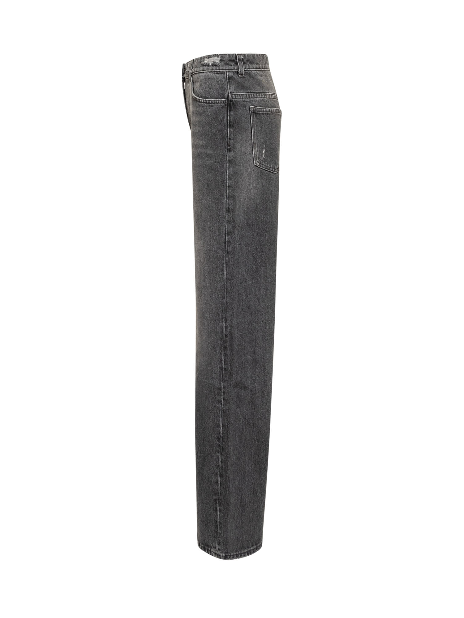 デニム・ジーパン GIVENCHY OVERSIZED DENIM JEANS Givenchy OVERSIZED JEANS IN DENIM WITH STITCHING DETAILS