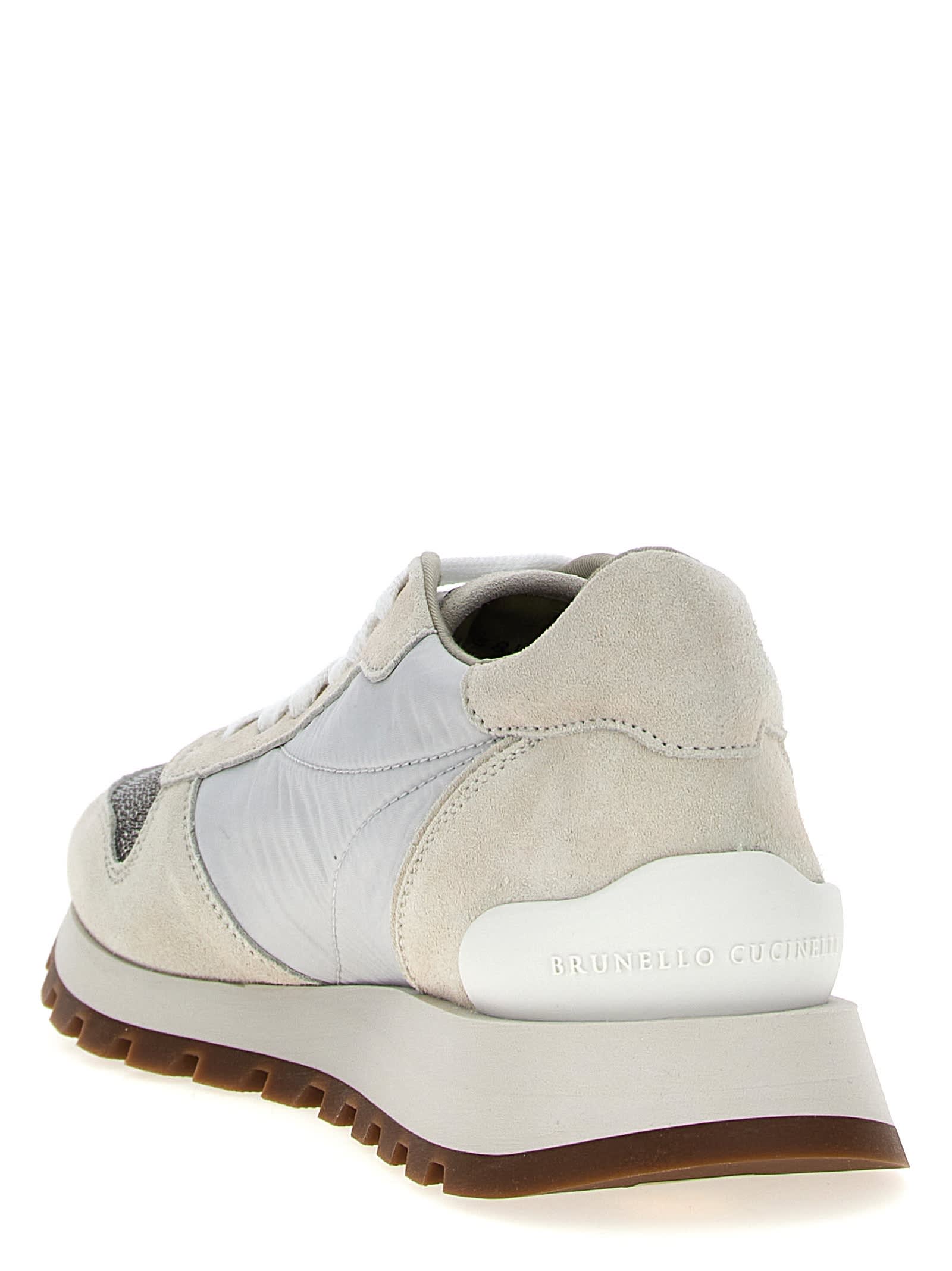 Brunello Cucinelli Precious Band Insert Sneakers | italist Brunello Cucinelli Precious Band Insert Sneakers | italist