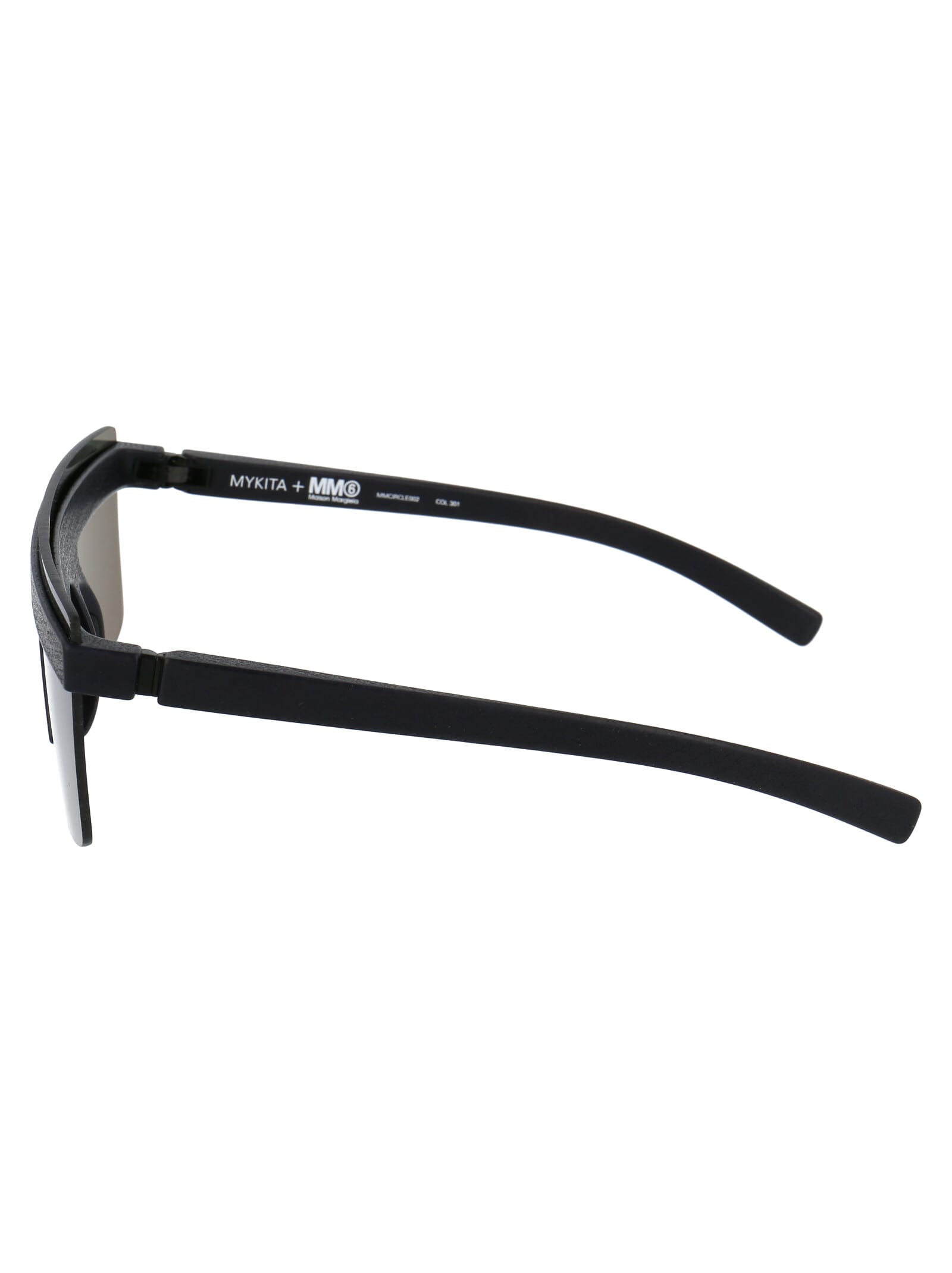 サングラス Mykita SS25 Unisex SUNGLASSES (MMCIRCLE002 301 BLACK) Mykita SS25 Unisex SUNGLASSES (MMCIRCLE002 301 BLACK