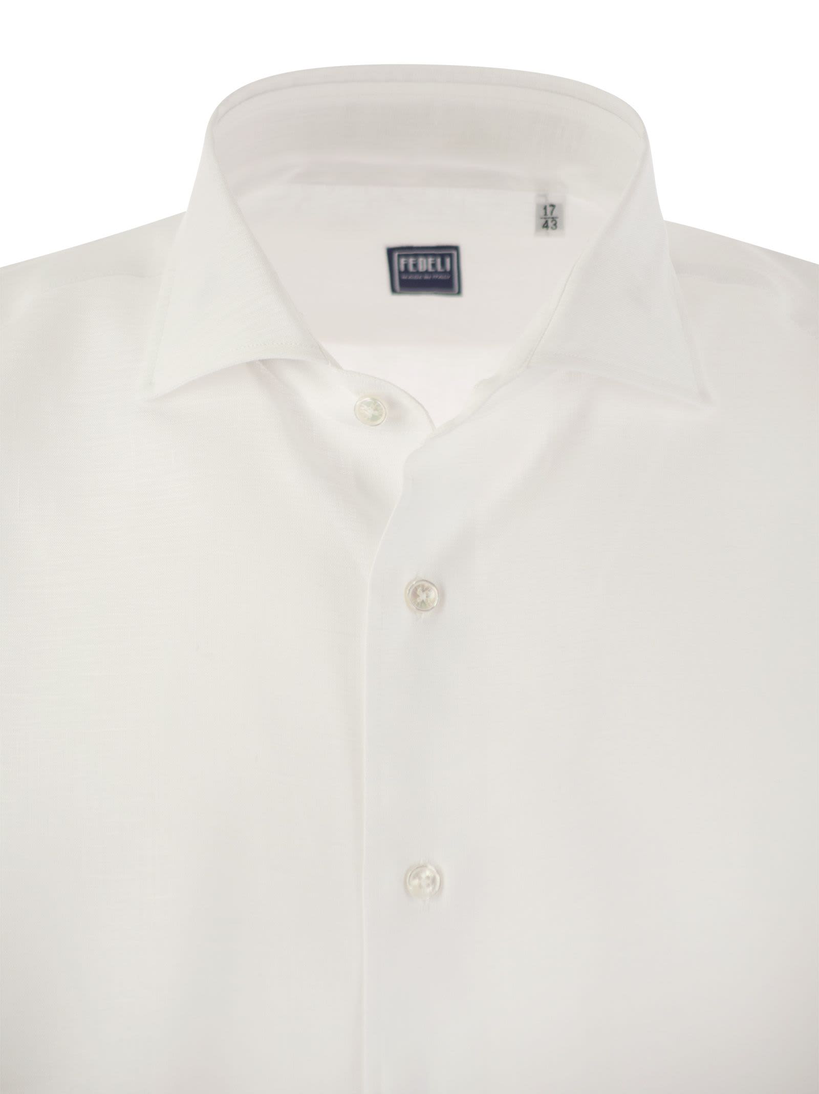 Tシャツ・カットソー Fedeli SS24 ROBY - Linen shirt (7UE00515 1) Fedeli Roby - Linen Shirt Fedeli