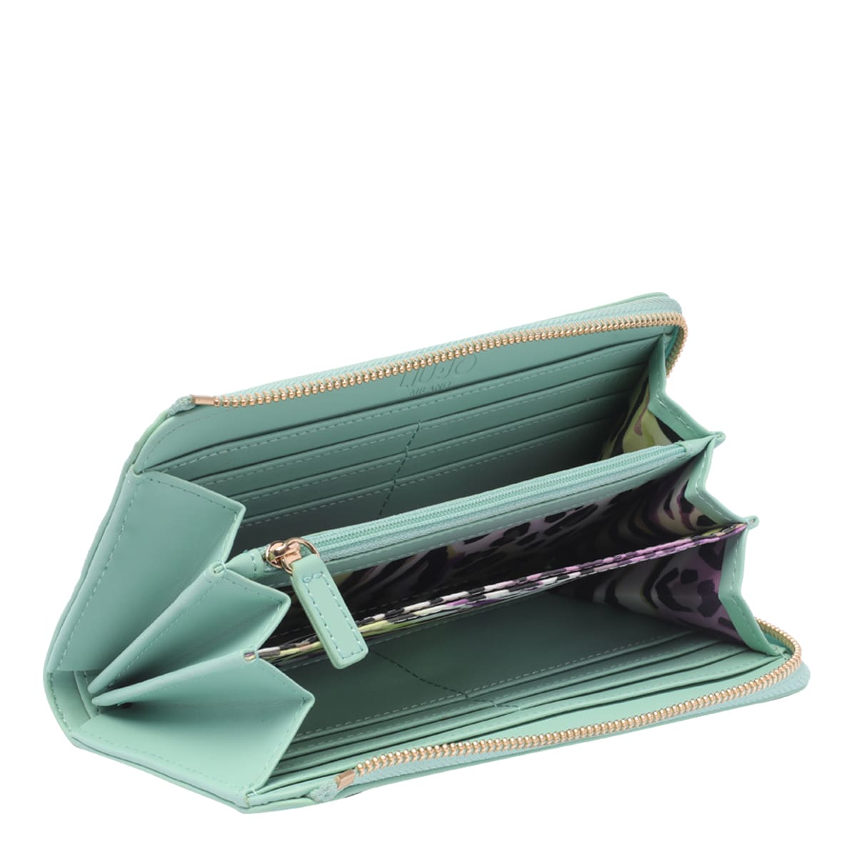 Liu Jo ロゴウォレット Liu-Jo Xl Logo Zip Around Wallet | italist