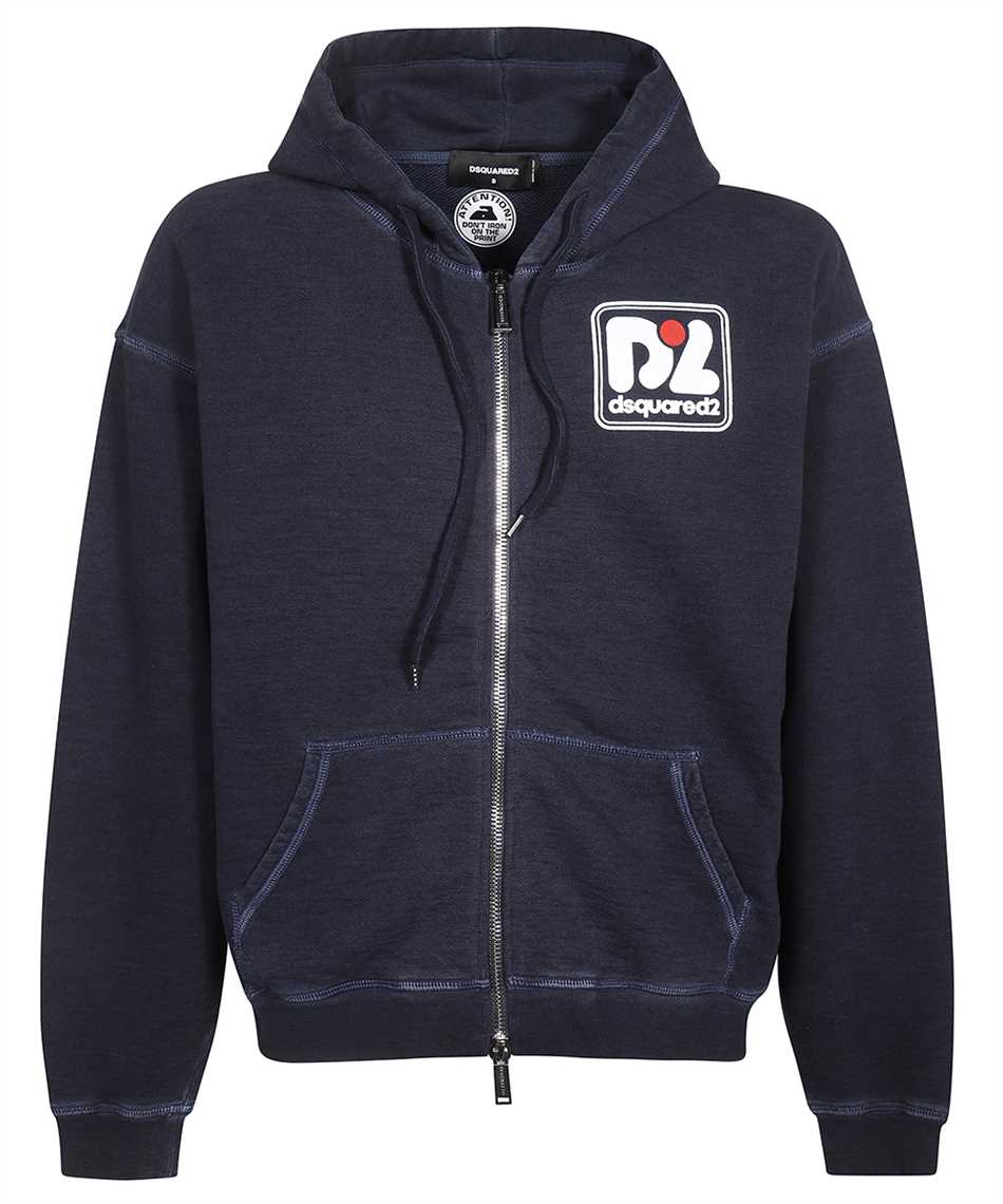 【送料&関税込】Dsquared2 Full Zip Hoodie Dsquared2 Full Zip COOL FIT Hoodie men - Glamood Outlet
