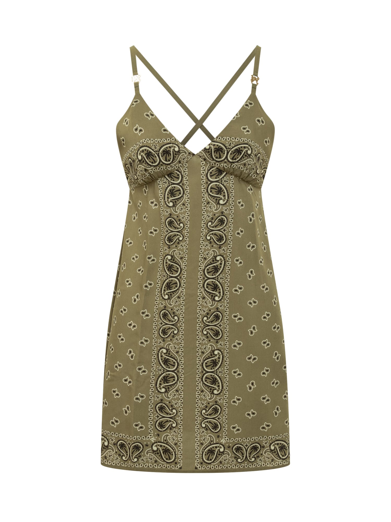 dress with paisley pattern