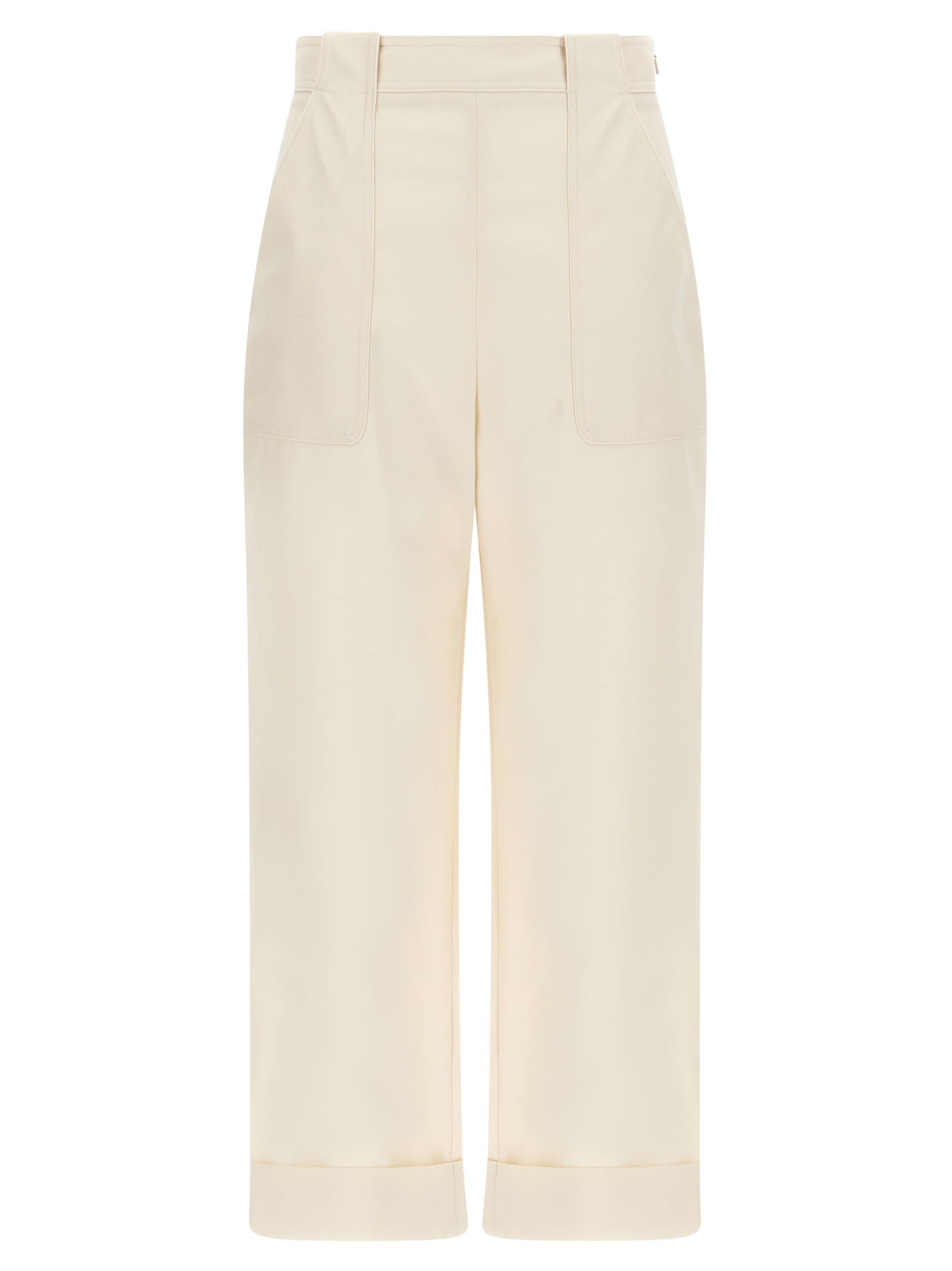 パンツ Max Mara 'Palio' pants Max Mara Palio Trousers | Neutrals | FARFETCH