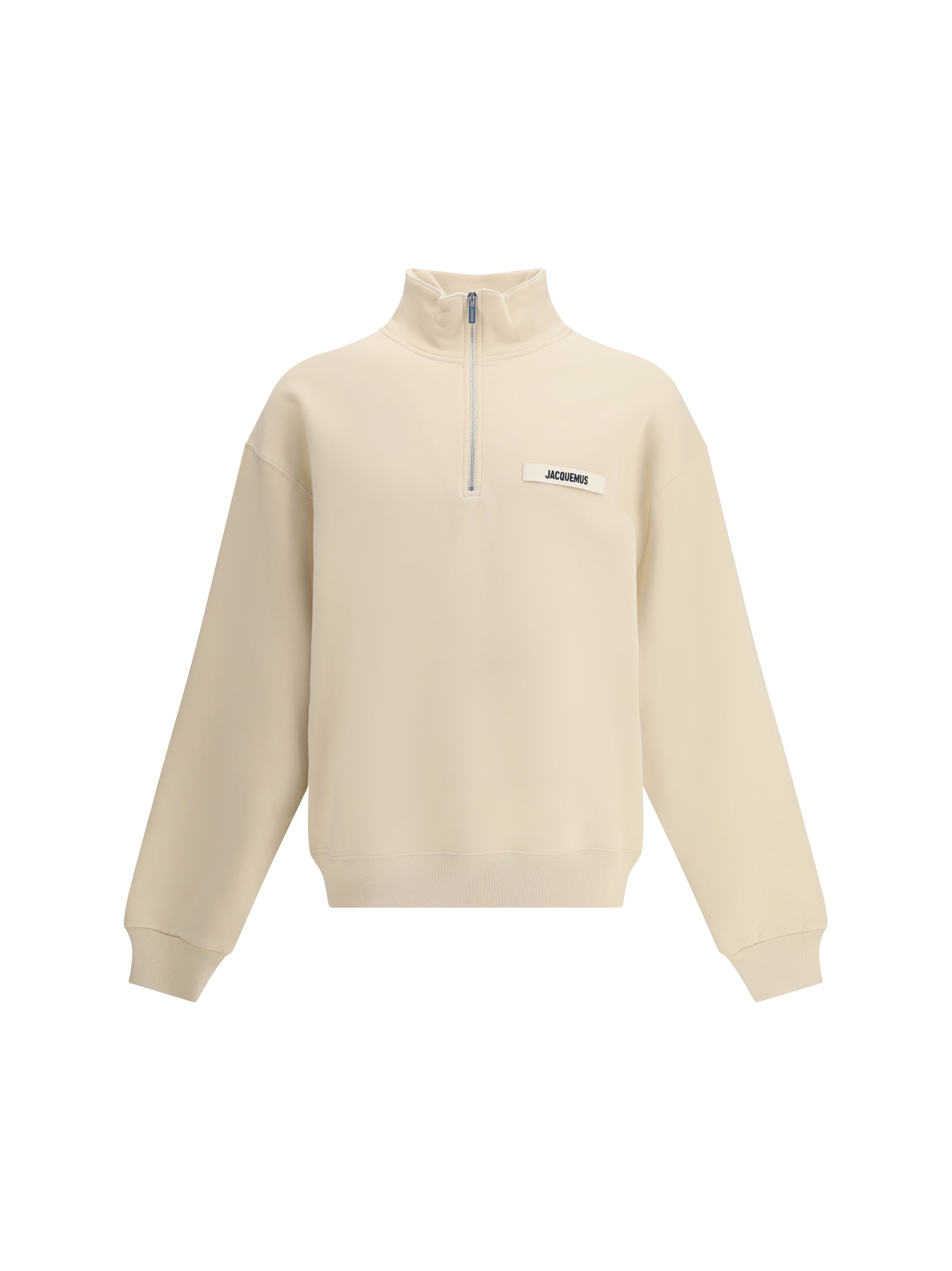 【Jacquemus】LE CAMIONNEUR SWEATSHIRT◆SSM00313AJ00174 The Gros Grain zipped-rollneck sweatshirt by JACQUEMUS