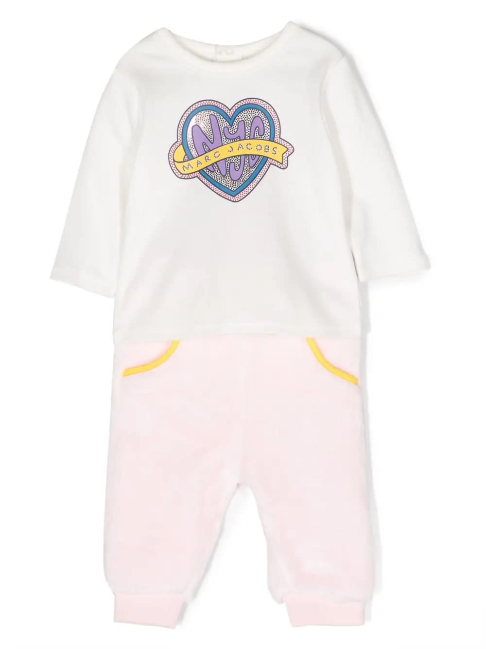 Little Marc Jacobs Sport Suit With Application ボディスーツ