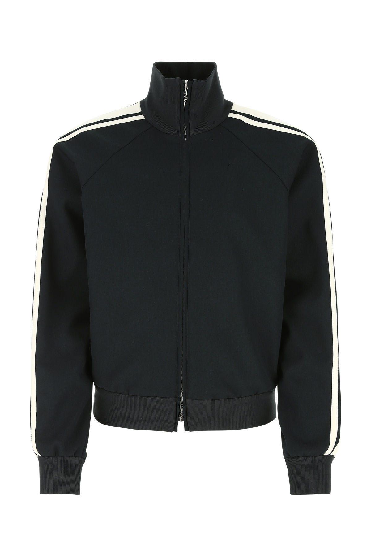 Bottega Veneta Dark Green Stretch Wool Sweatshirt | italist