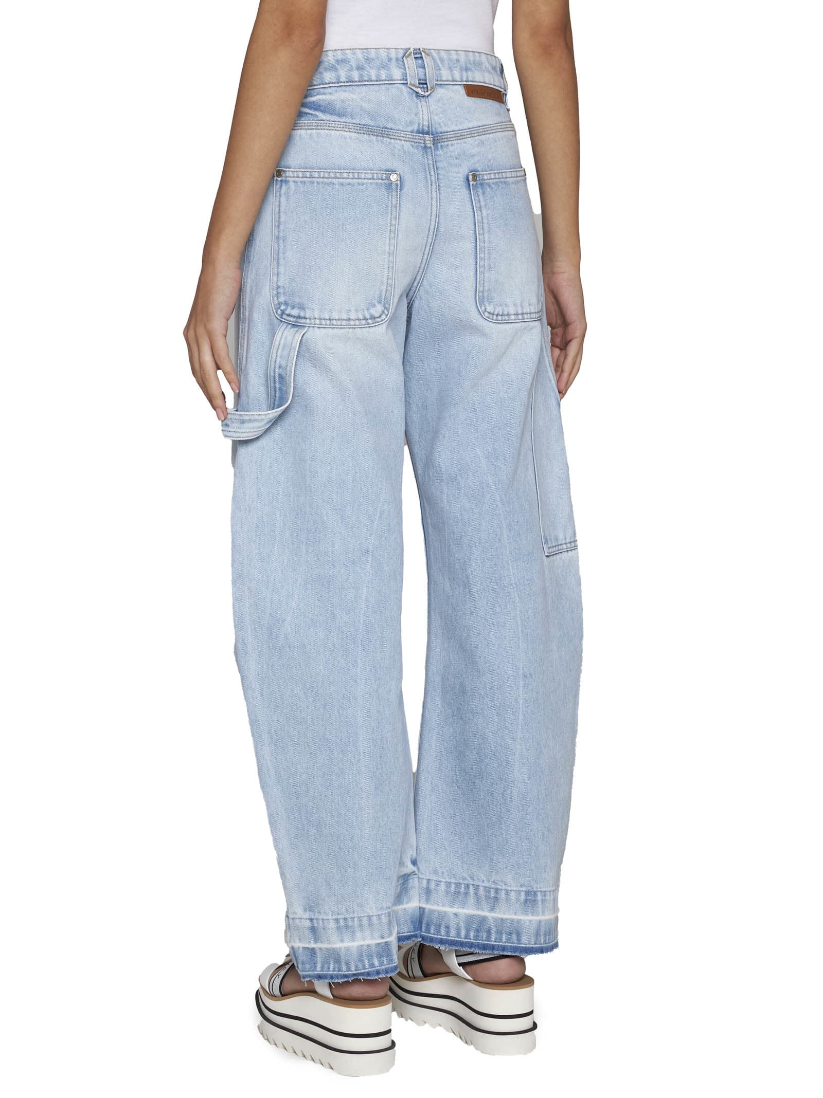 ステラ マッカートニー 'BANANA' JEANS Stella McCartney Banana Leg Utility Jeans | italist, ALWAYS