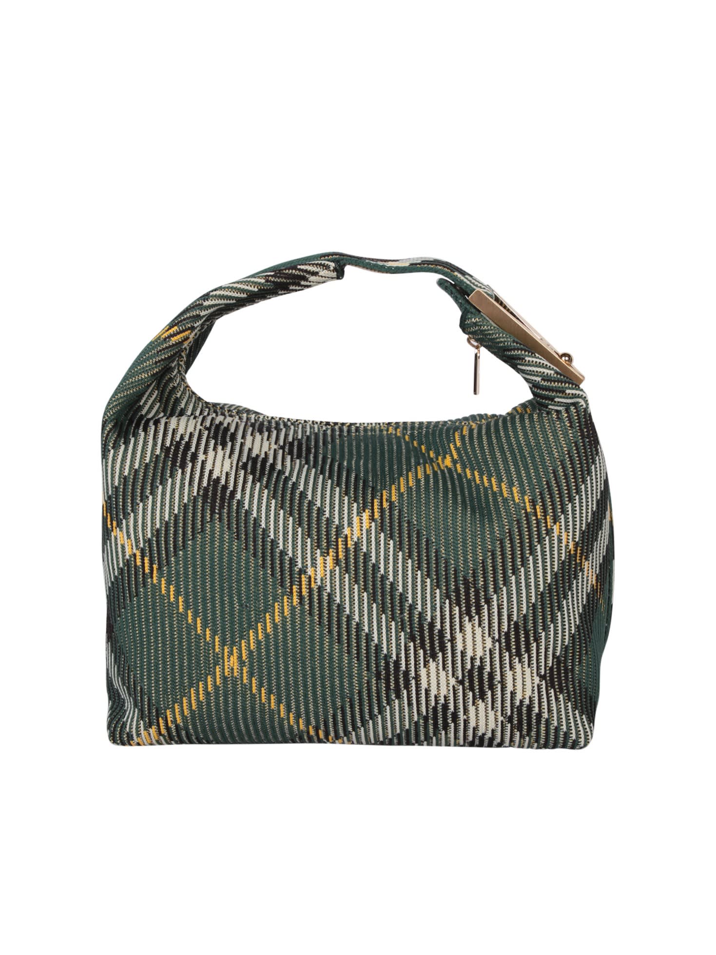 ハンドバッグ BURBERRY EMBROIDERED NYLON MEDIUM PEG HANDBAG Burberry Embroidered Nylon Medium Peg Handbag | italist