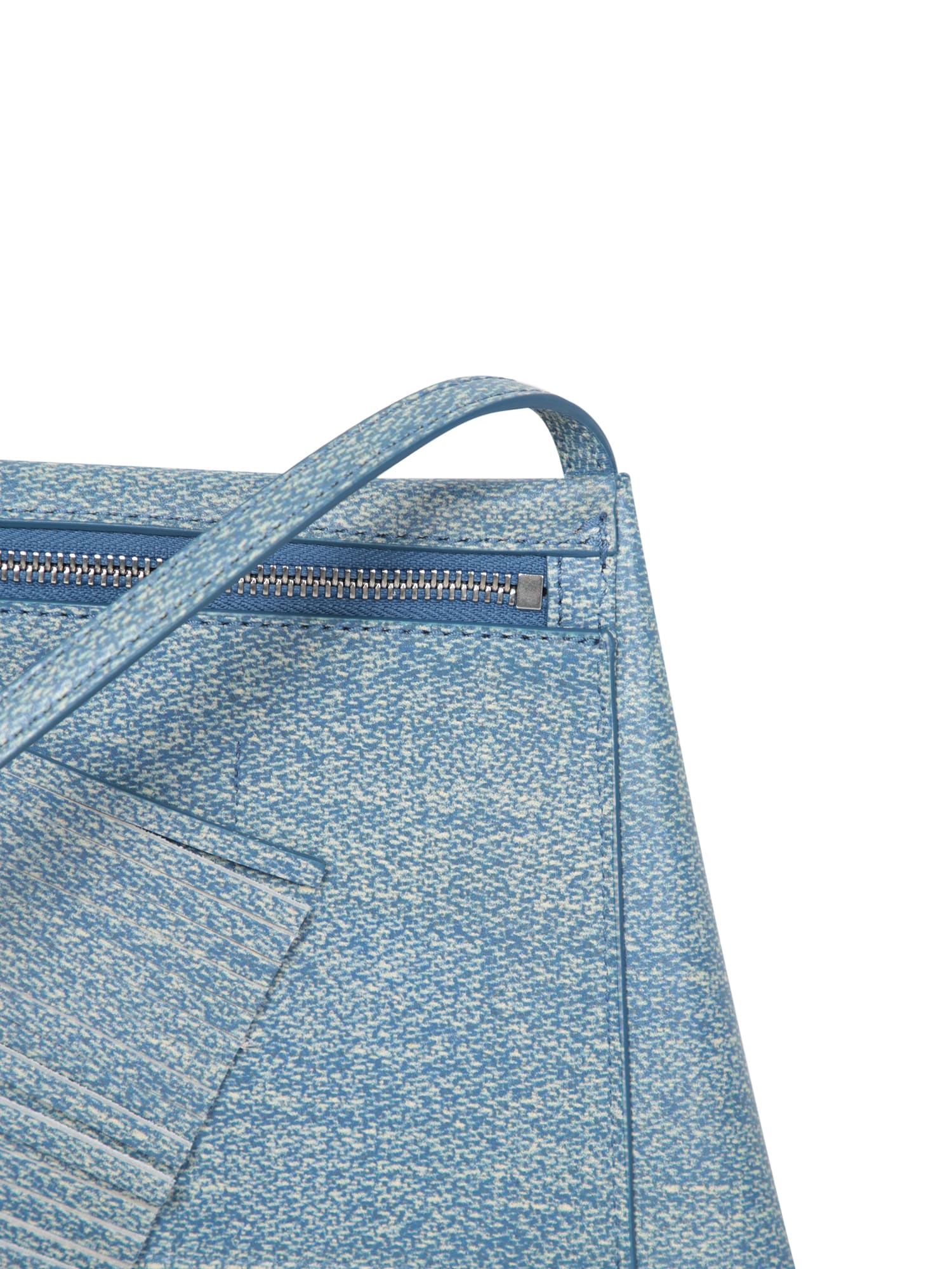 J.W. Anderson Blue Suede Shoulder Bag. | italist