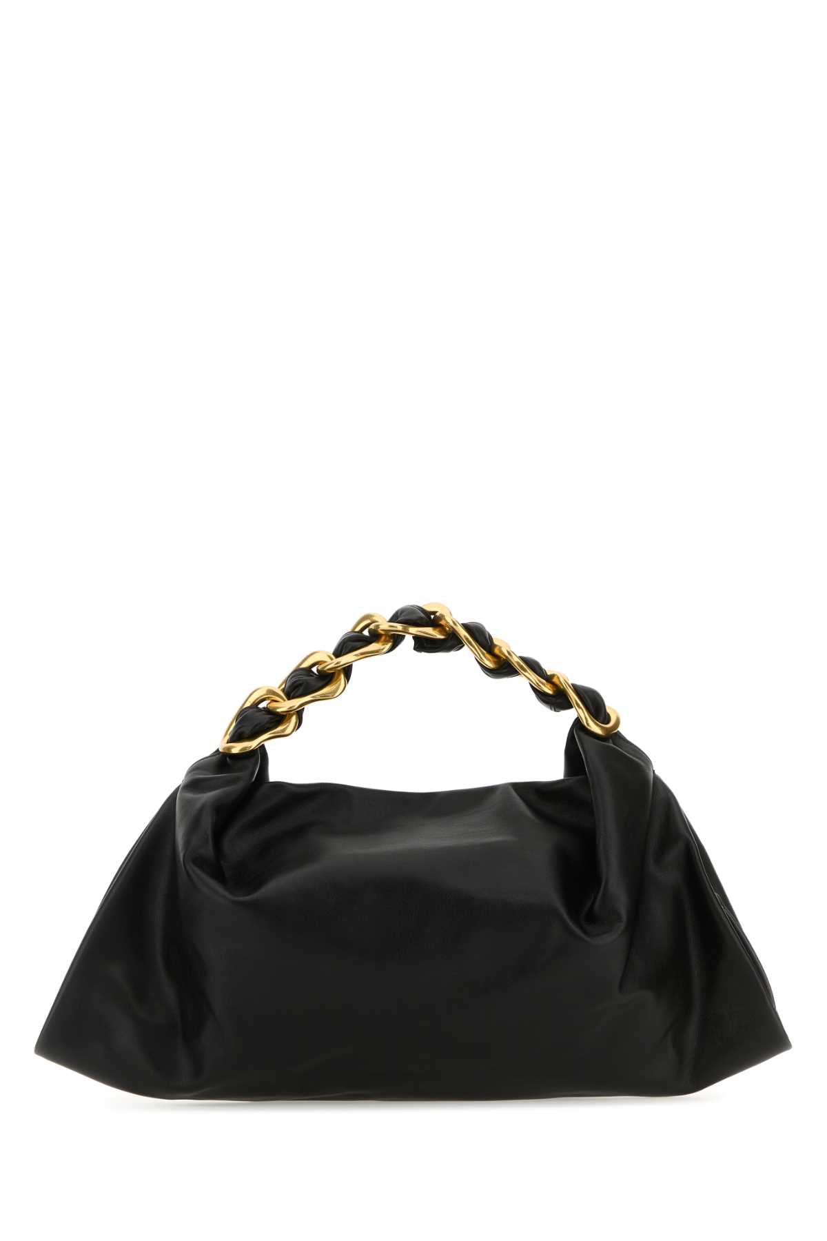 【関税&送料込】Burberry Black Leather Medium Swan Handbag Burberry Black Leather Medium Swan Handbag | italist, ALWAYS