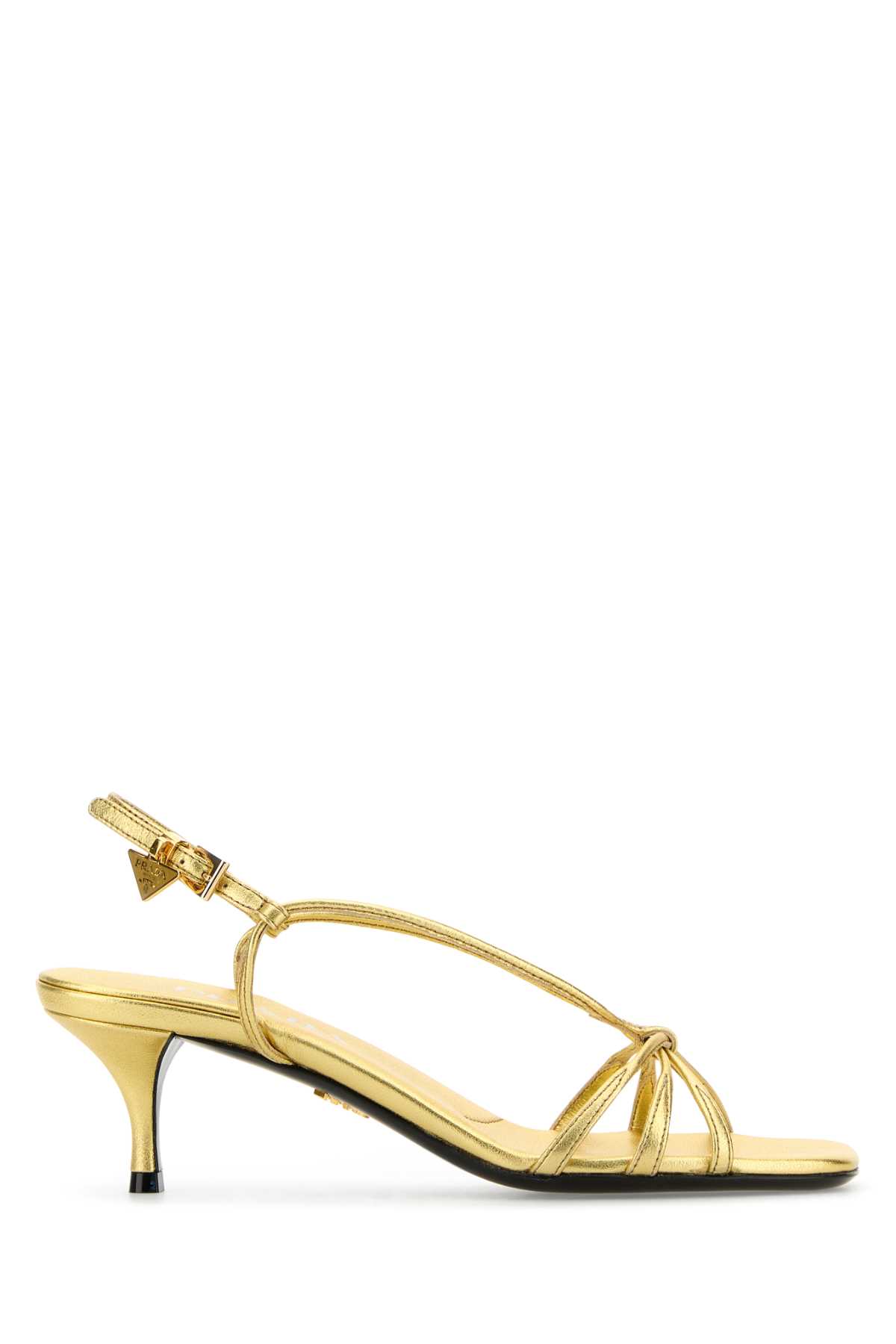 シューズ・サンダルその他 Prada Gold Leather Espadrilles Amazon.com | Prada Women's 1S276H Gold Saffiano Leather
