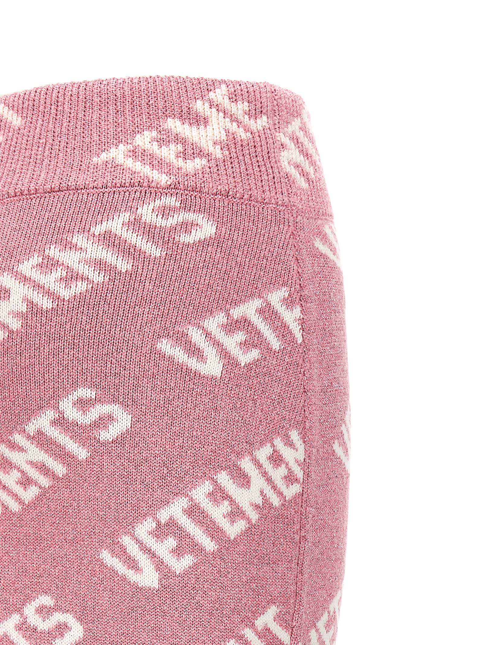 【関税込み】VETEMENTS 'Iconic Lurex Monogram' skirt VETEMENTS 'iconic Lurex Monogram' Skirt | italist