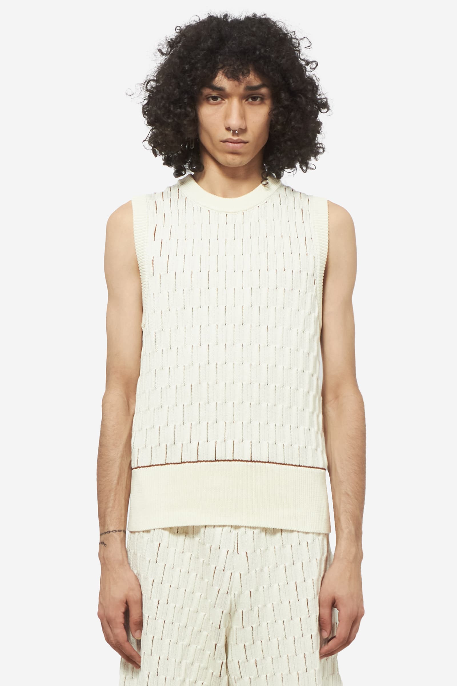 トップス Wales Bonner LEGACY TANK Wales Bonner Legacy Tank Top | italist