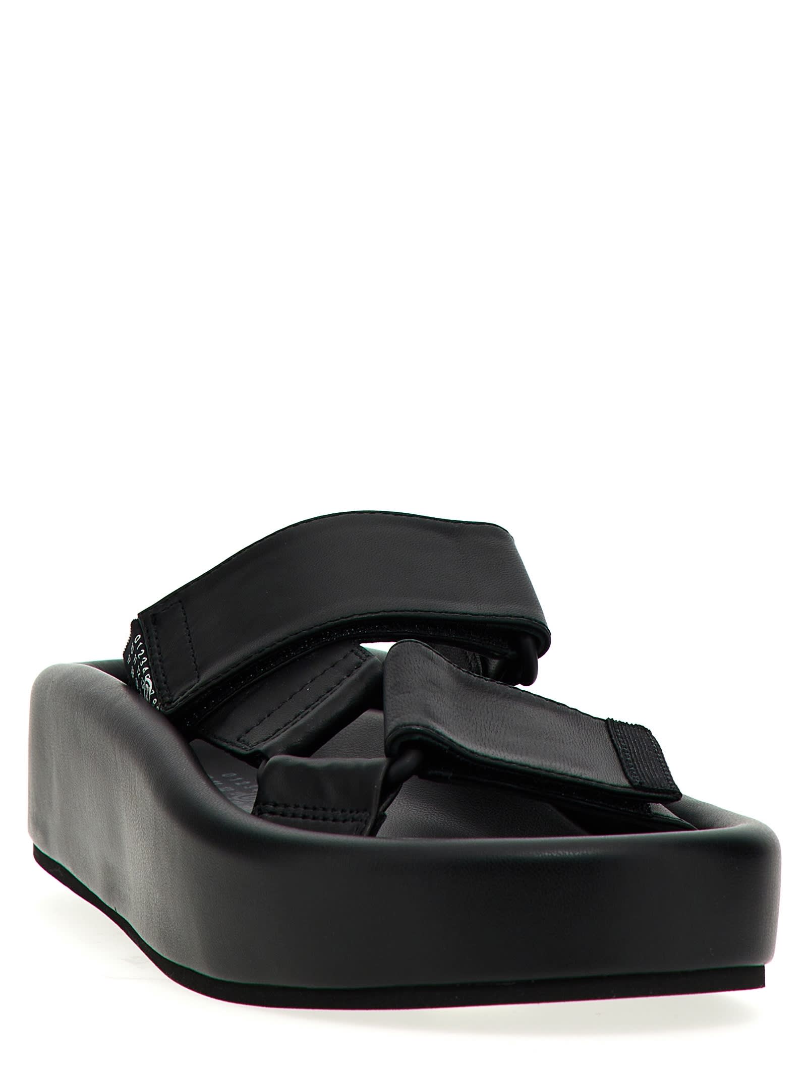 サンダル・ミュール MM6 Maison Margiela Leather sandals 18923742_42542259_600.jpg