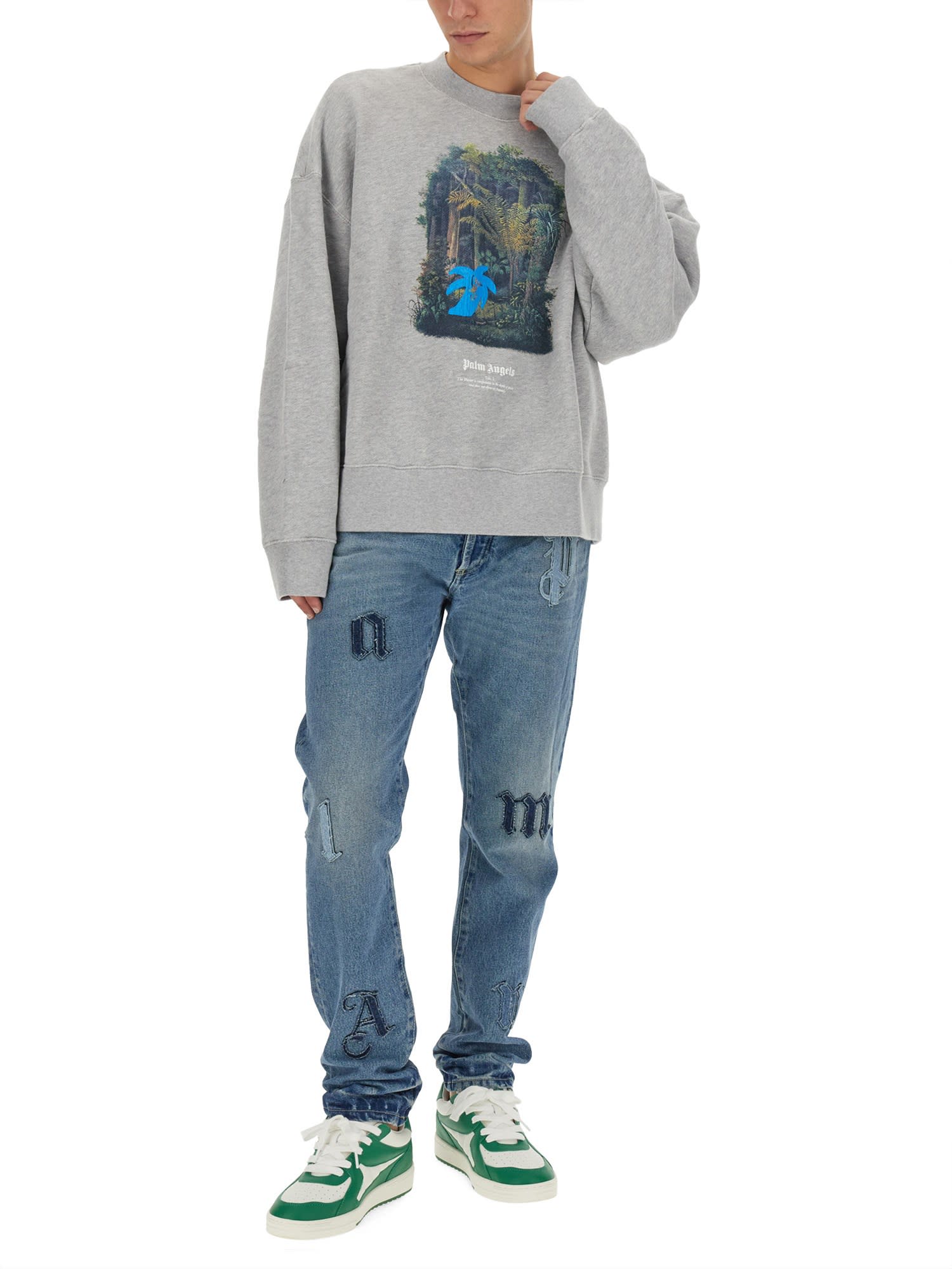 【関税&送料込】Palm Angels Hunting In The Forest Sweatshirt Palm Angels | Service Announcement