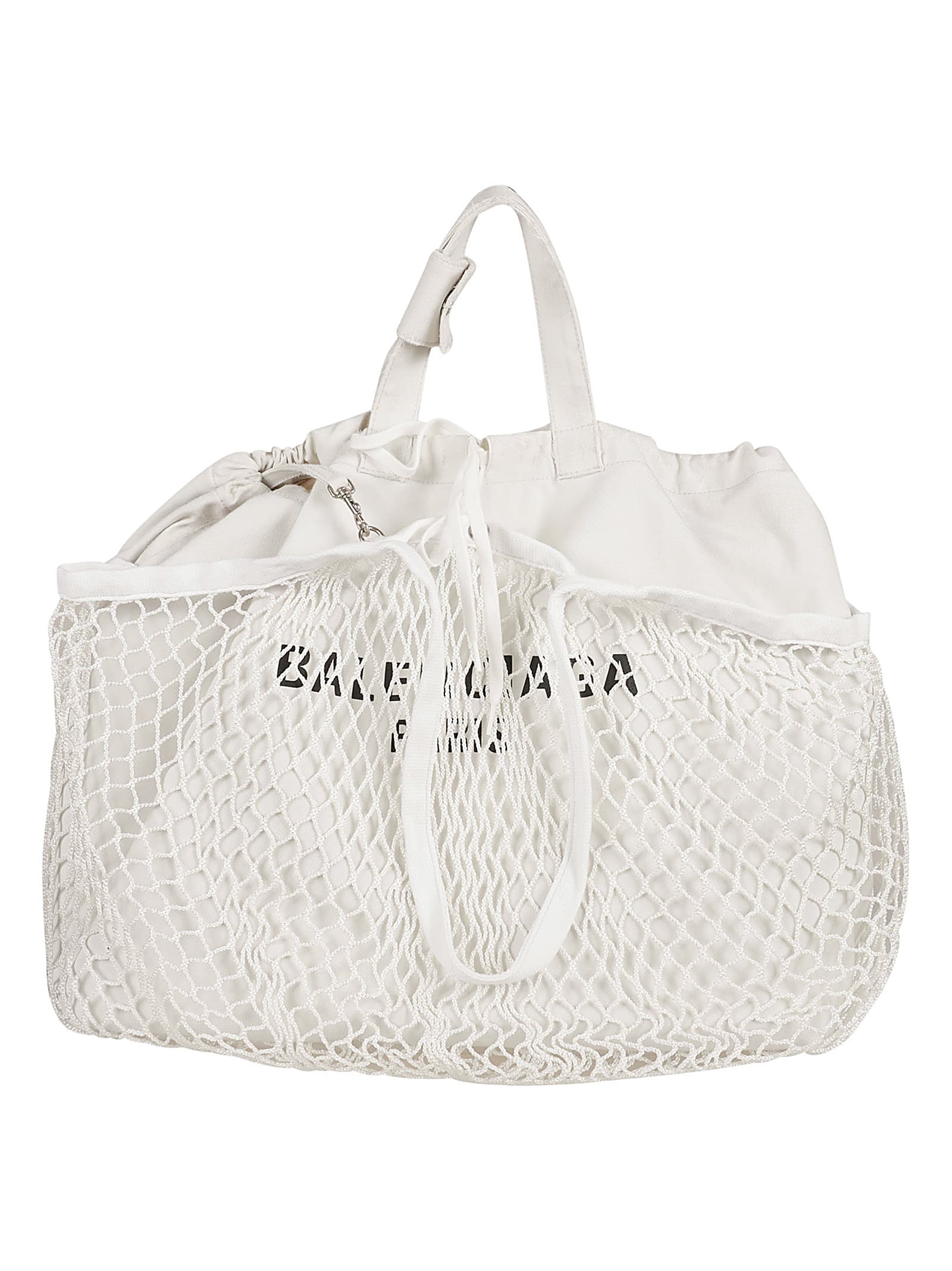 Balenciaga Logo Mesh Tote | italist