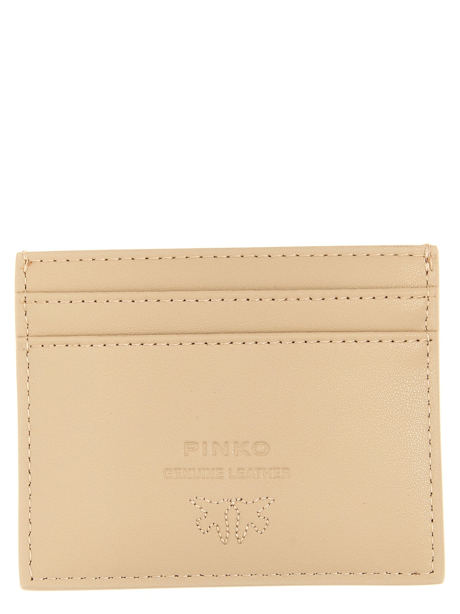 カードケース・名刺入れ PINKO SS25 'Simply' card holder (103762A0F1 Z99Q) Simply leather women's card case 103762a0f1 Beige