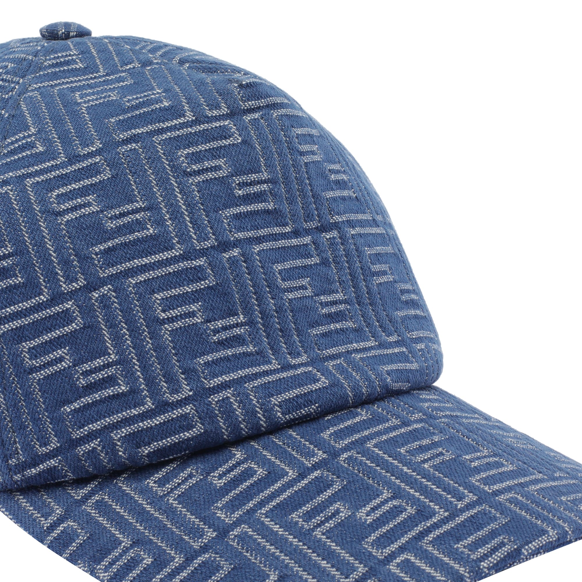 キャップ FENDI FF DENIM BASEBALL CAP Fendi Ff Denim Baseball Cap | italist