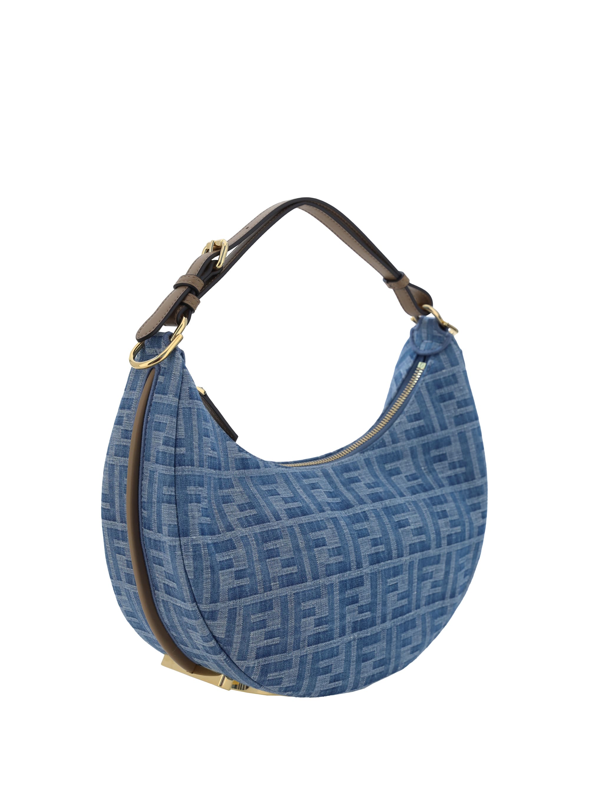 ハンドバッグ FENDIGRAPHY MINI HANDBAG Fendigraphy Mini Leather Black | Fendi