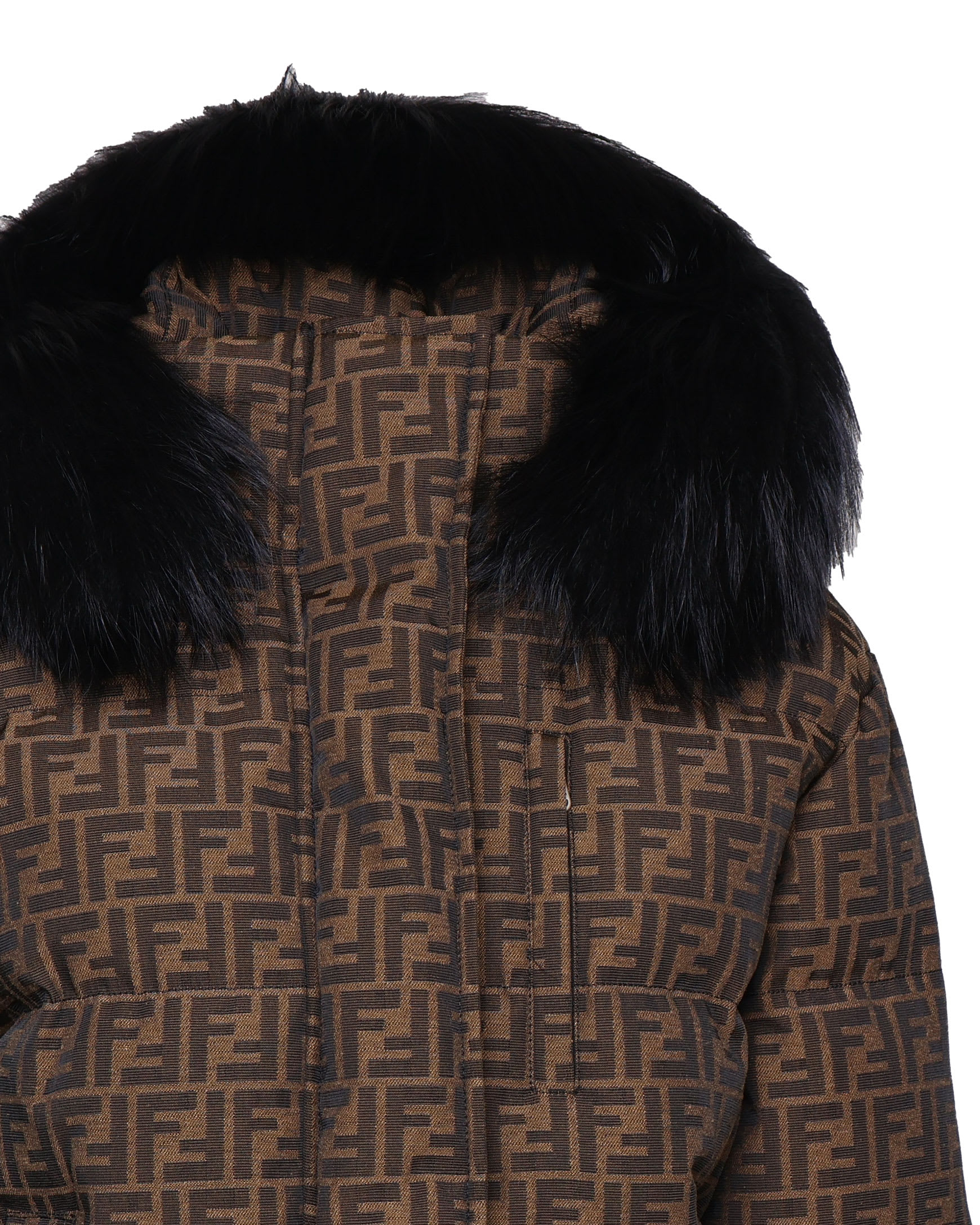 FENDI｜DOWN JACKETS (Tech Fabric ski jacket (FAN186 AT88 Fendi Technical Ski Jacket in Black for Men | Lyst