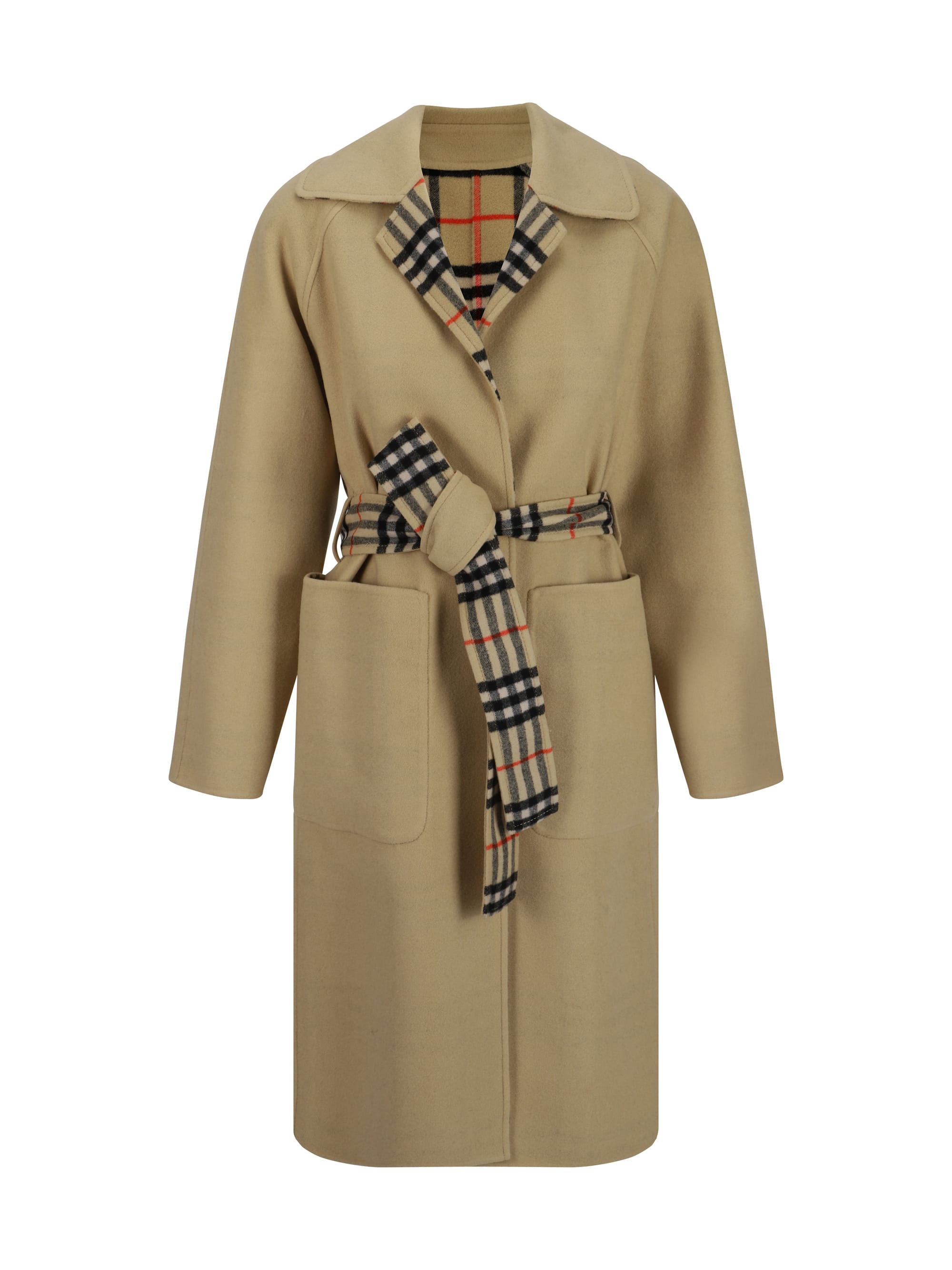 ジャケット BURBERRY Biscuit Wool Coat Burberry // Wool Duffle Coat – VSP Consignment