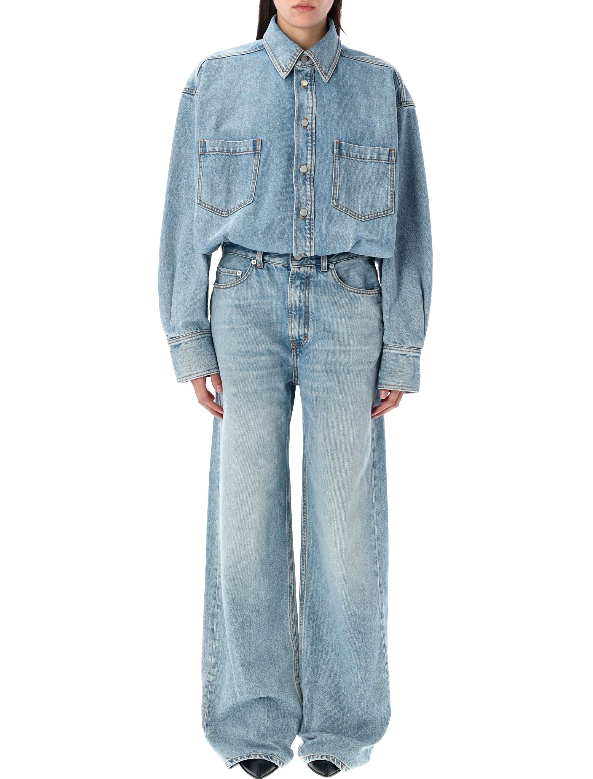 Haikure Tilda Denim Jumpsuit | italist