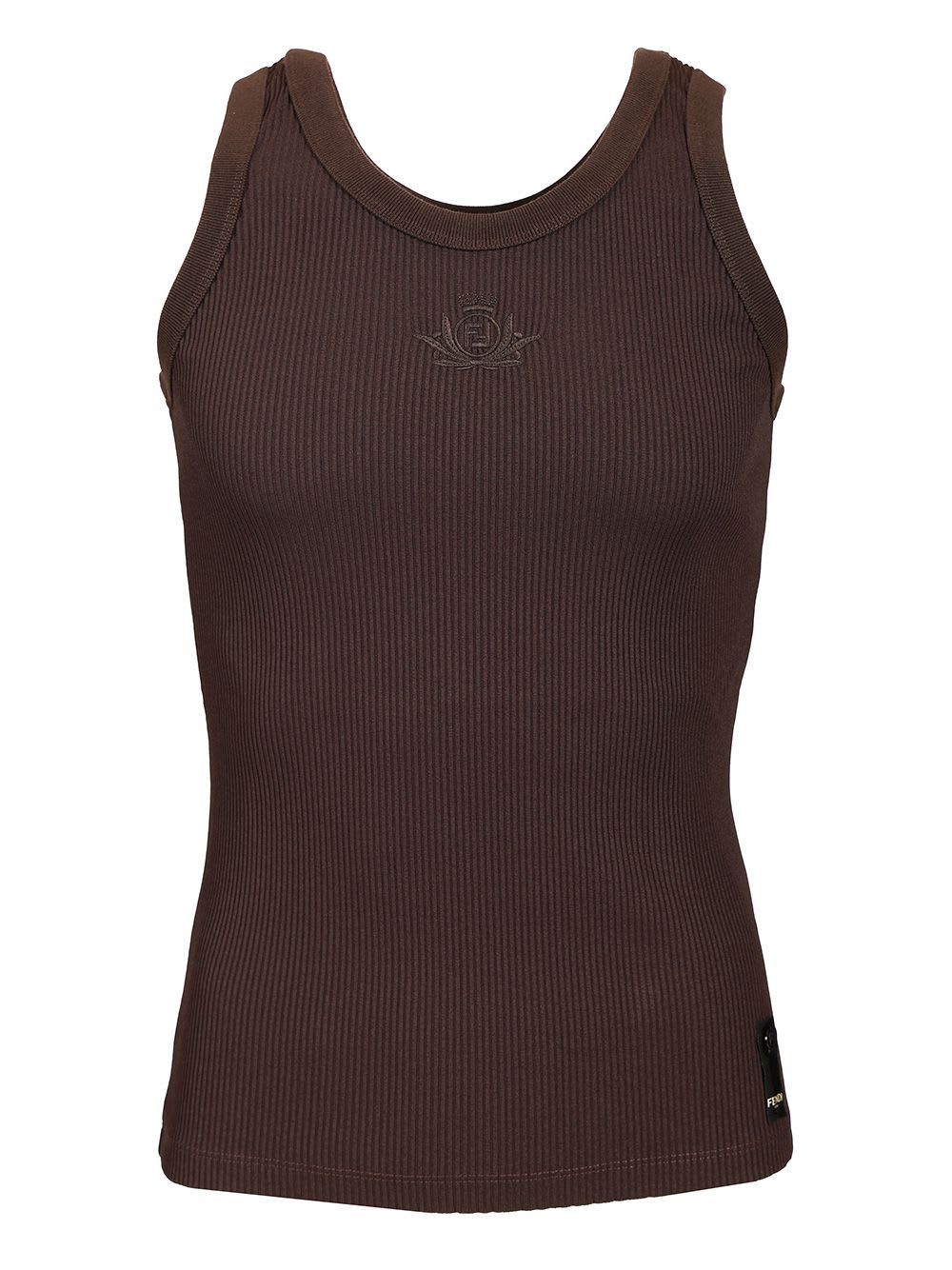 FENDI タンクトップ Fendi Roma Apparel Fendi Logo Tank Top Fendi Look 30 Adv Top