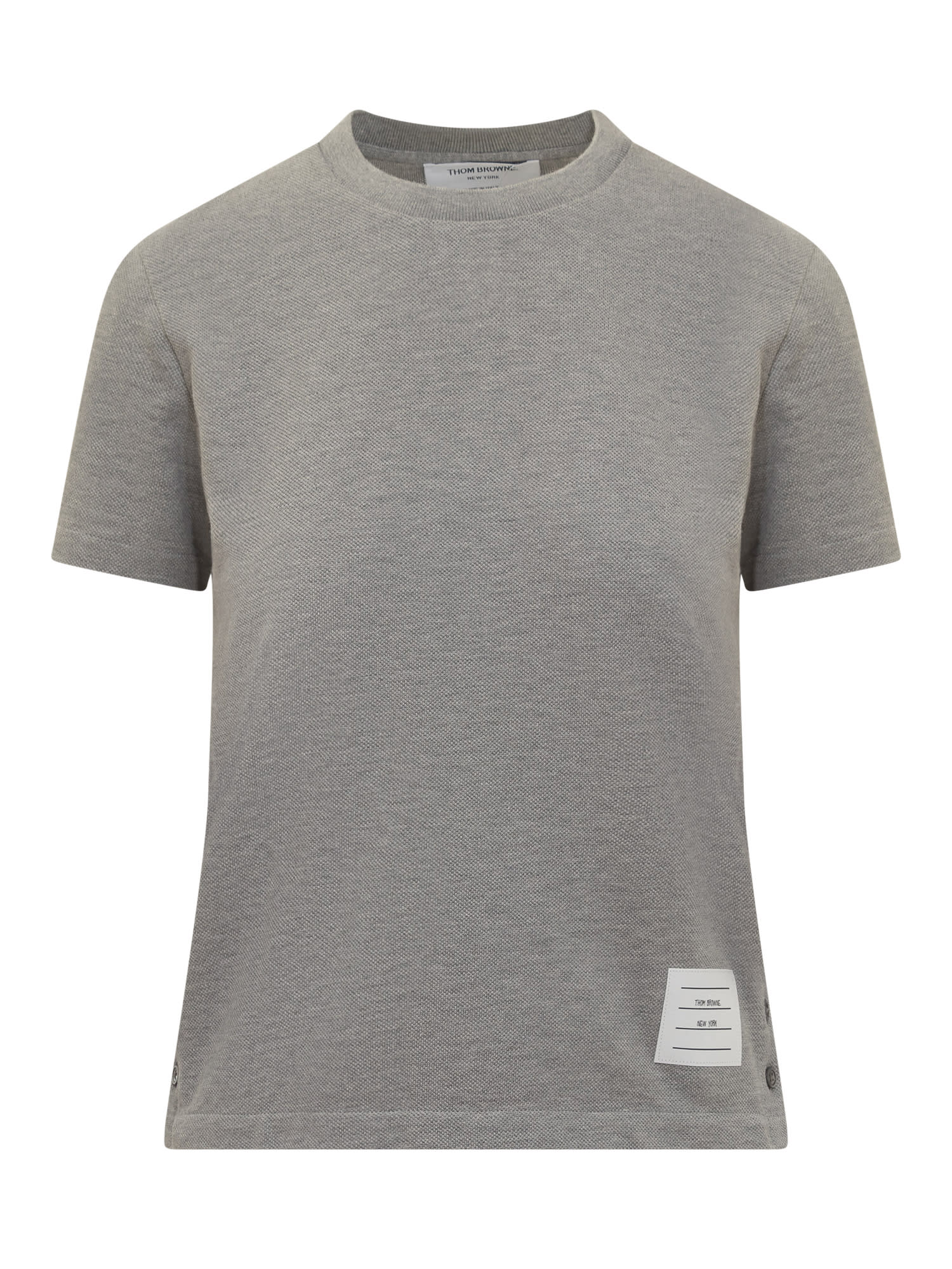【送料&関税込】Thom Browne T-shirt With Logo Thom Browne T-shirt With Logo | italist