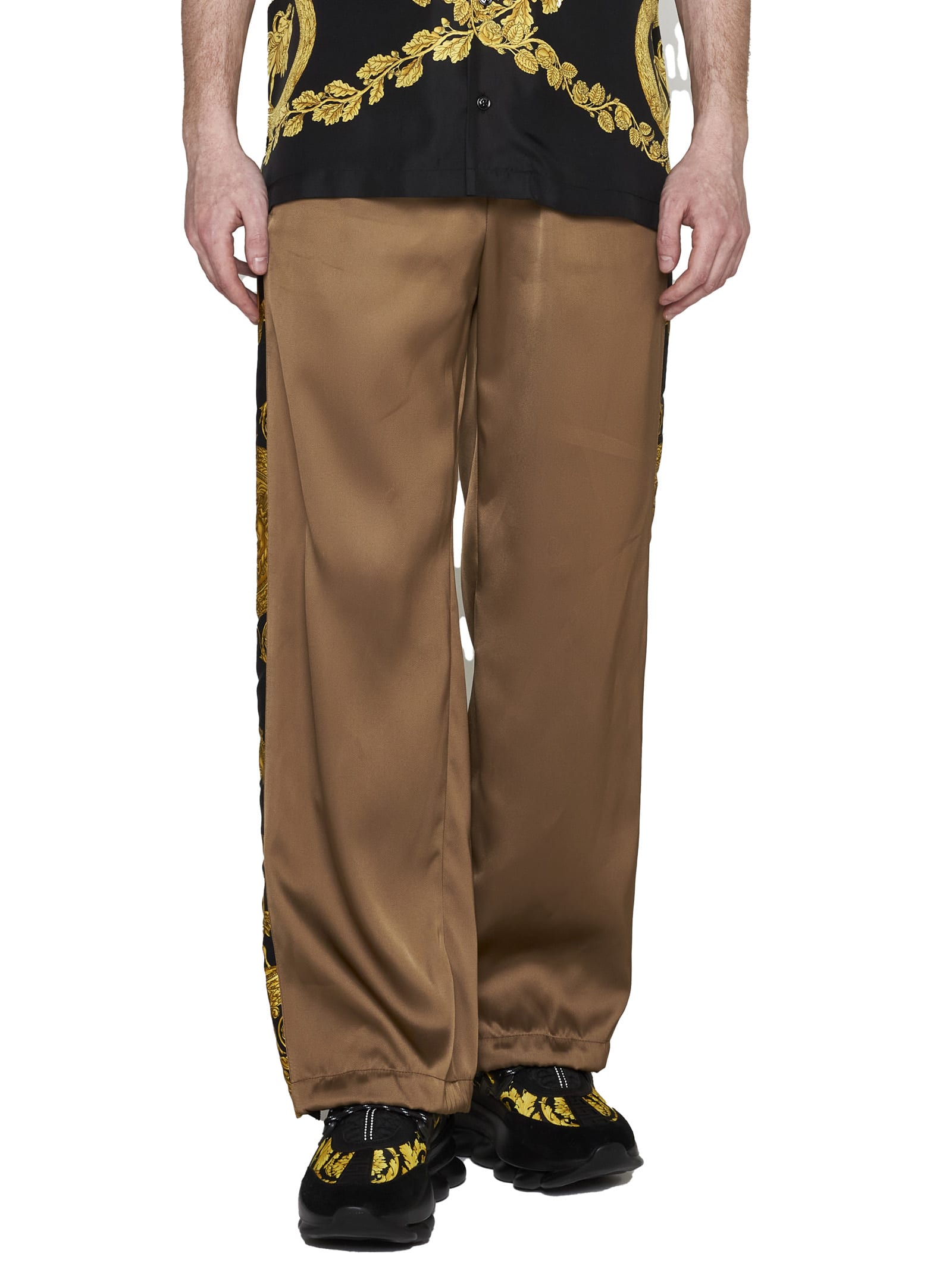 パンツ・ボトムスその他 VERSACE SS23 Biscuit viscose pant (10093741A06824 5B000) Versace Biscuit viscose pant (VERSACE/パンツ・ボトムスその他