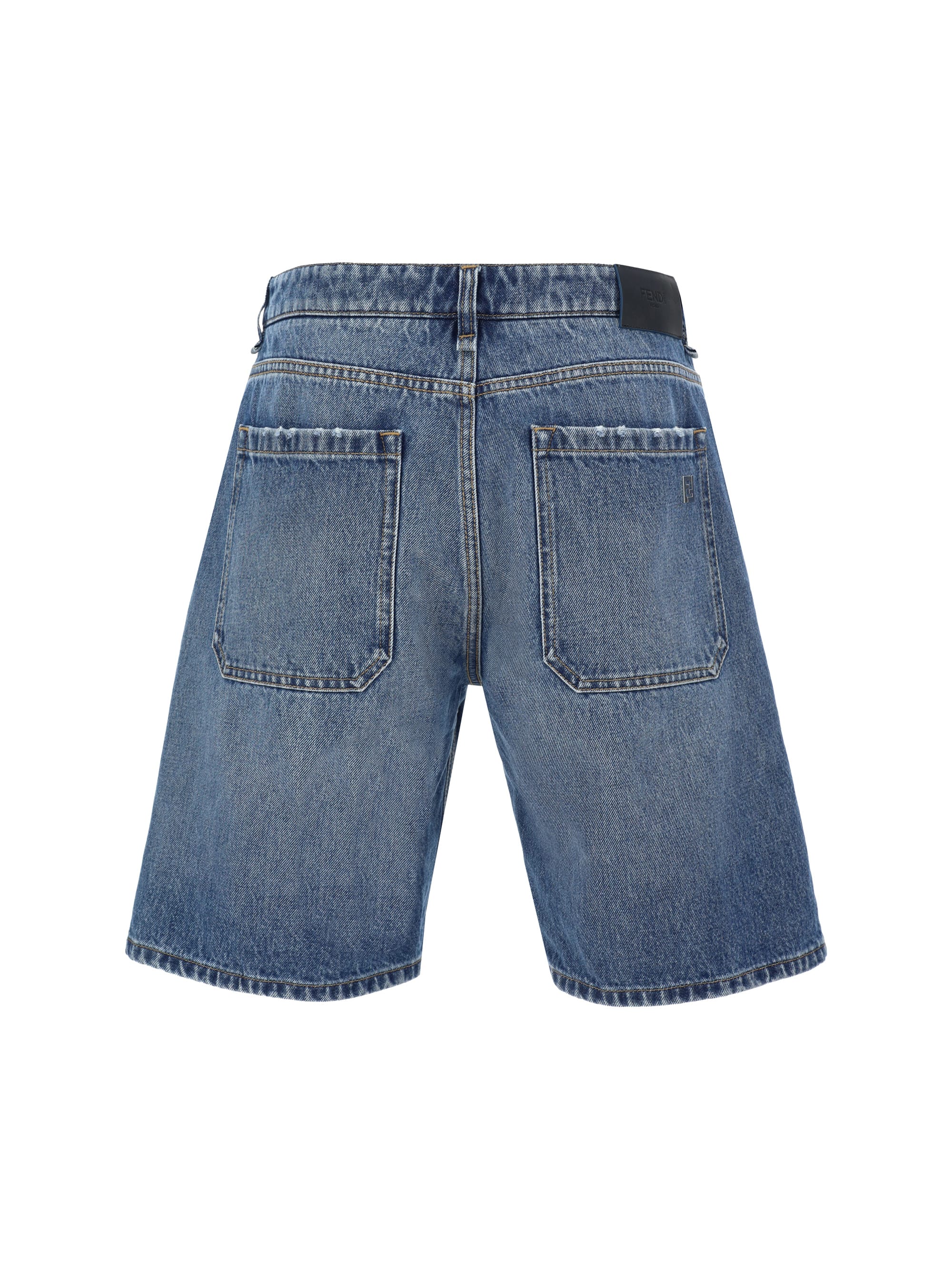 【関税&送料込み】Fendi Denim Shorts Fendi Denim Shorts | italist