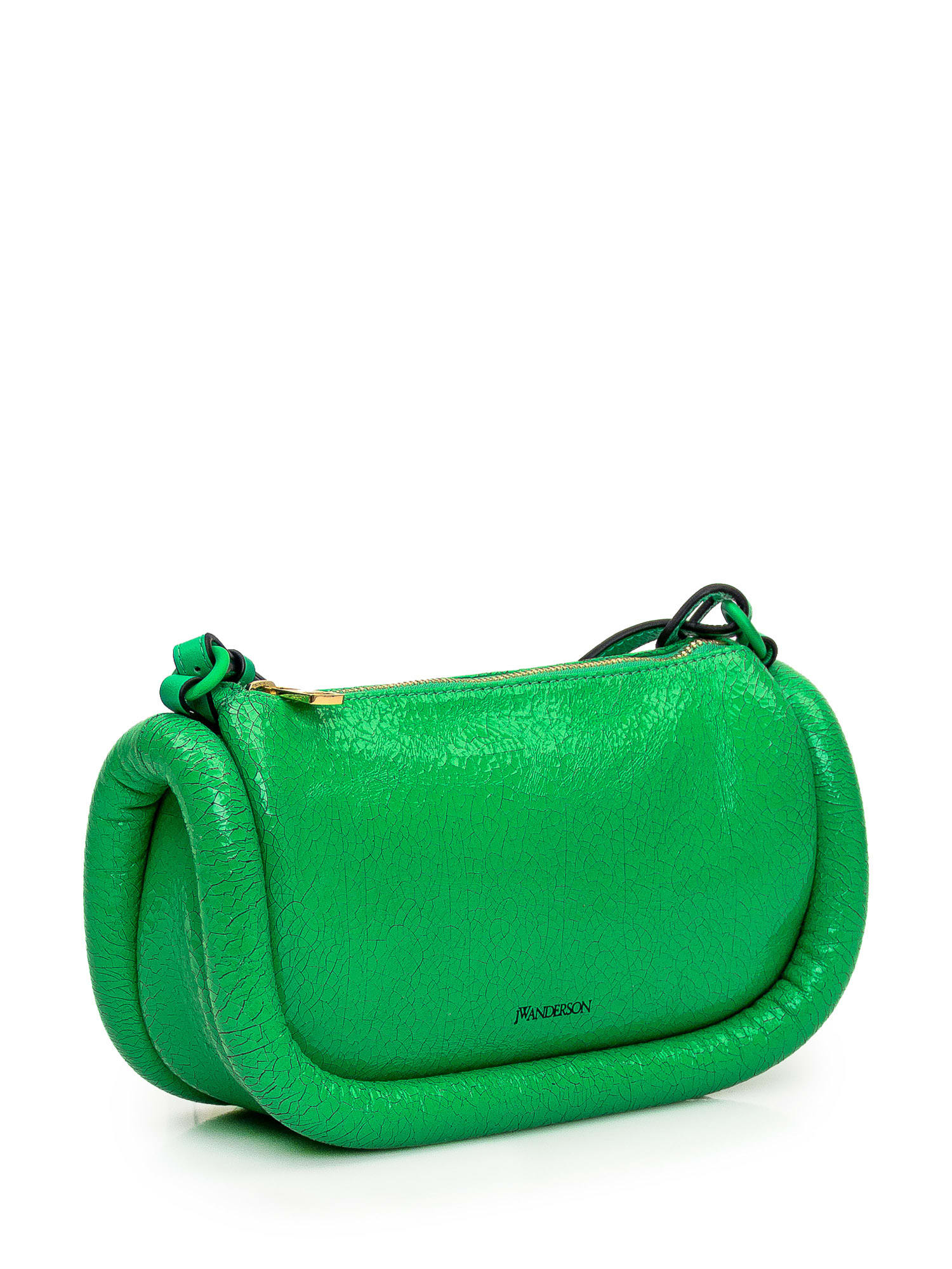 Jw Anderson Bumper 12 Crossbody Bag In Neon Green