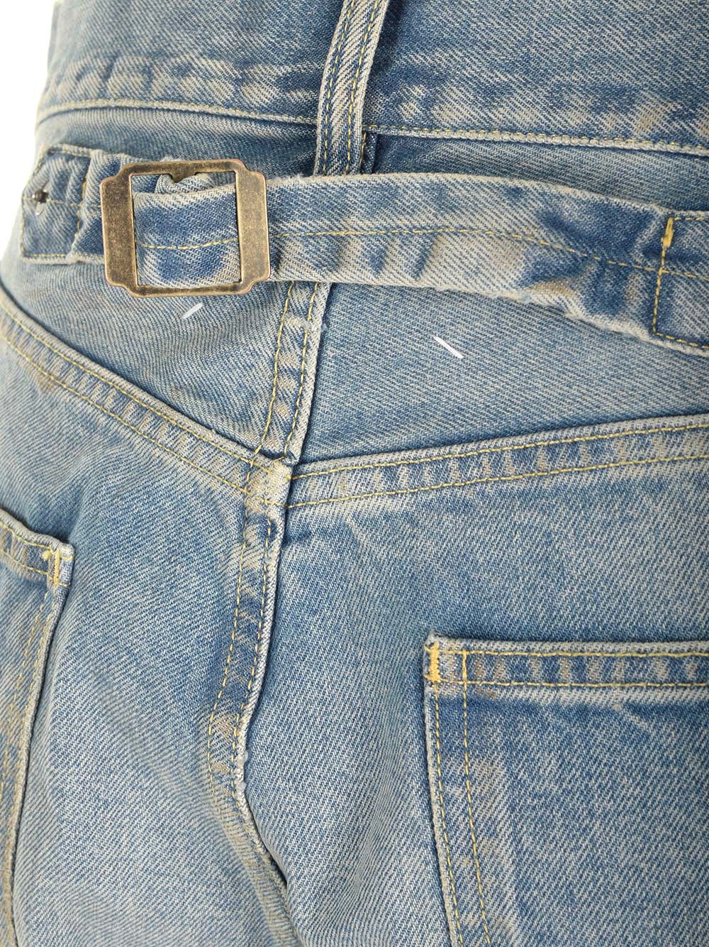 【ゆーたろ】MAISONMARGIELA STRAIGHTCUTJEANS Straight jeans in blue - Maison Margiela | Mytheresa