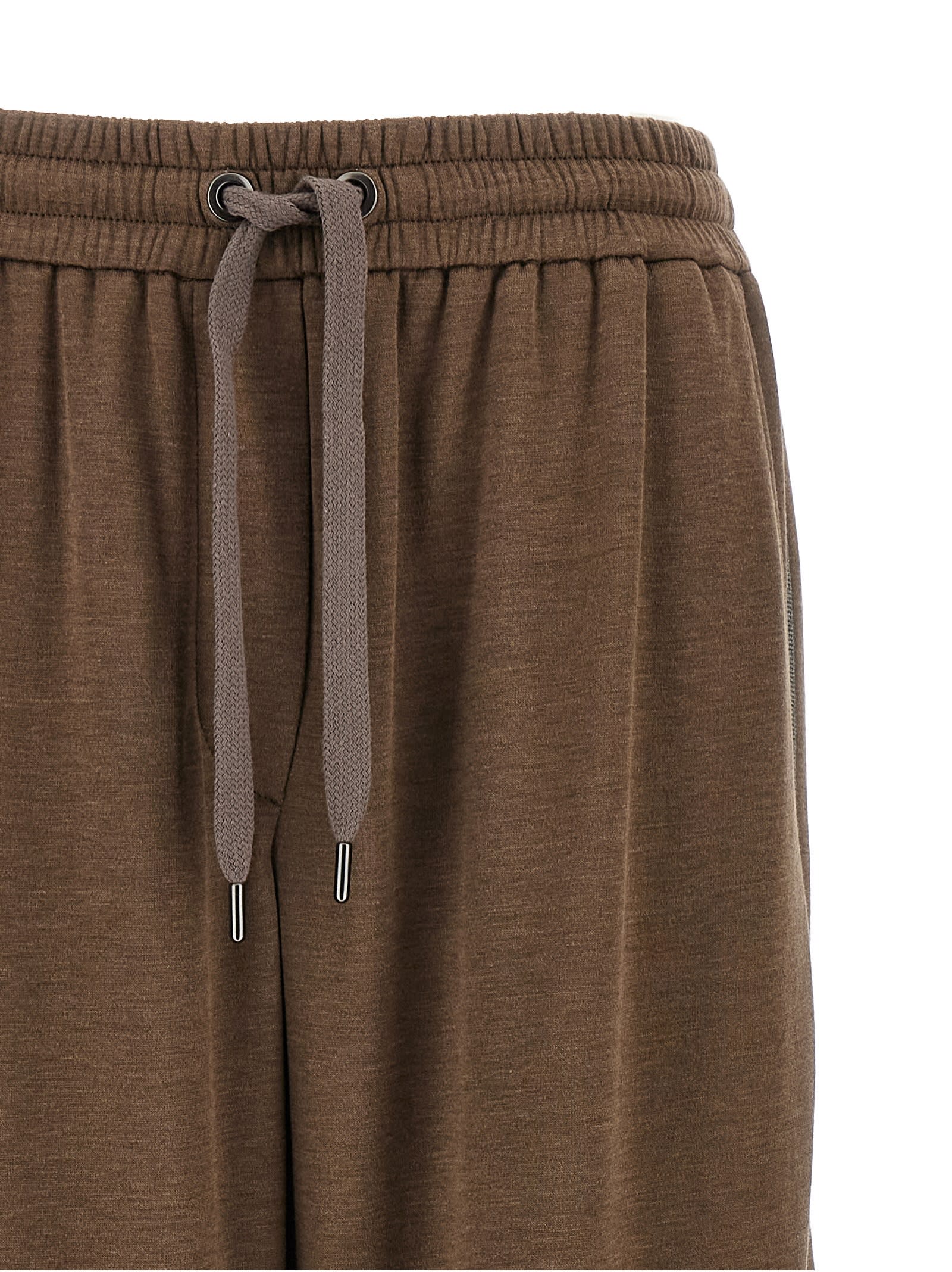 Brunello Cucinelli 'shiny Trims' Joggers | italist