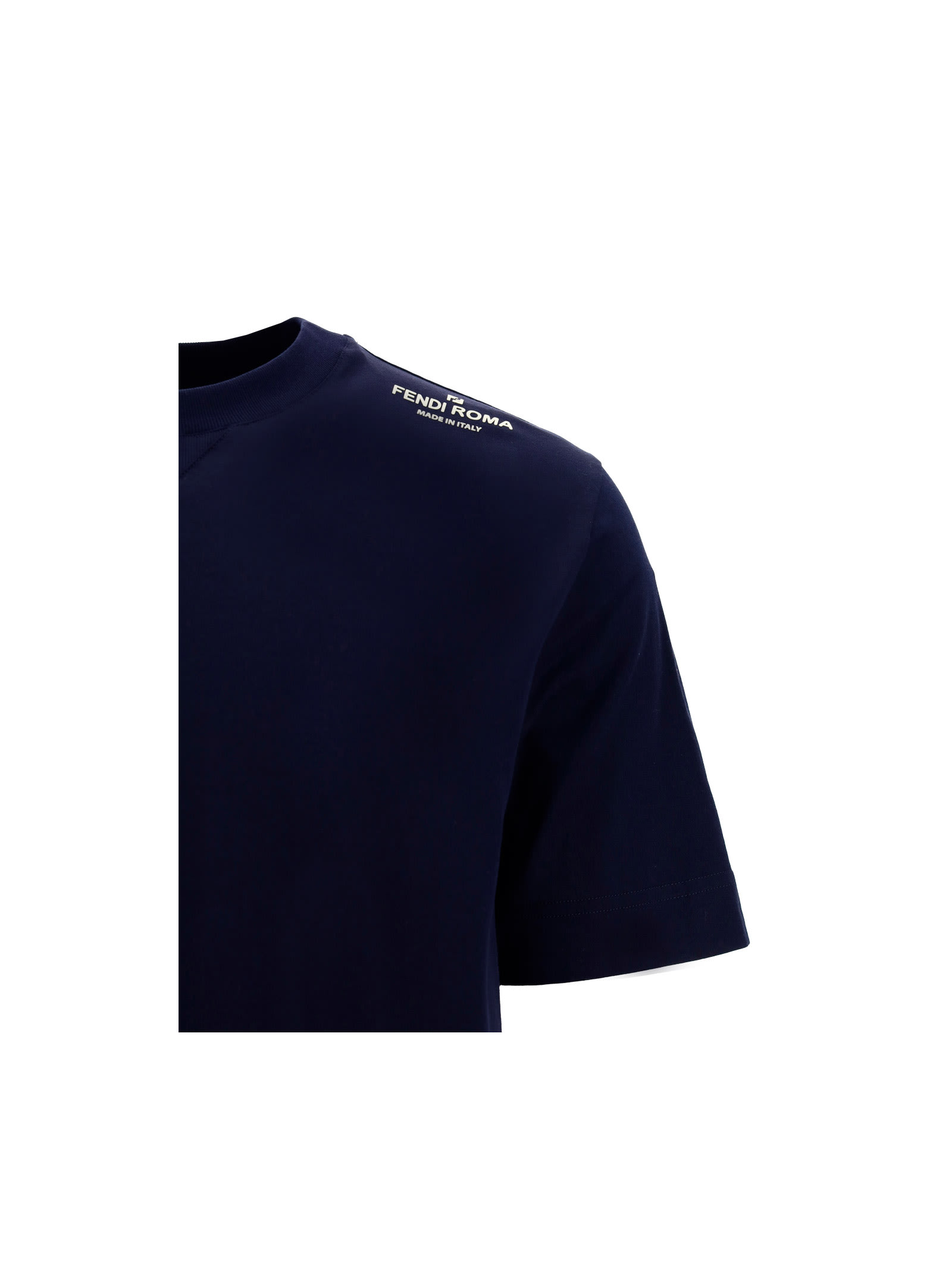 Fendi Roma Navy T Shirt